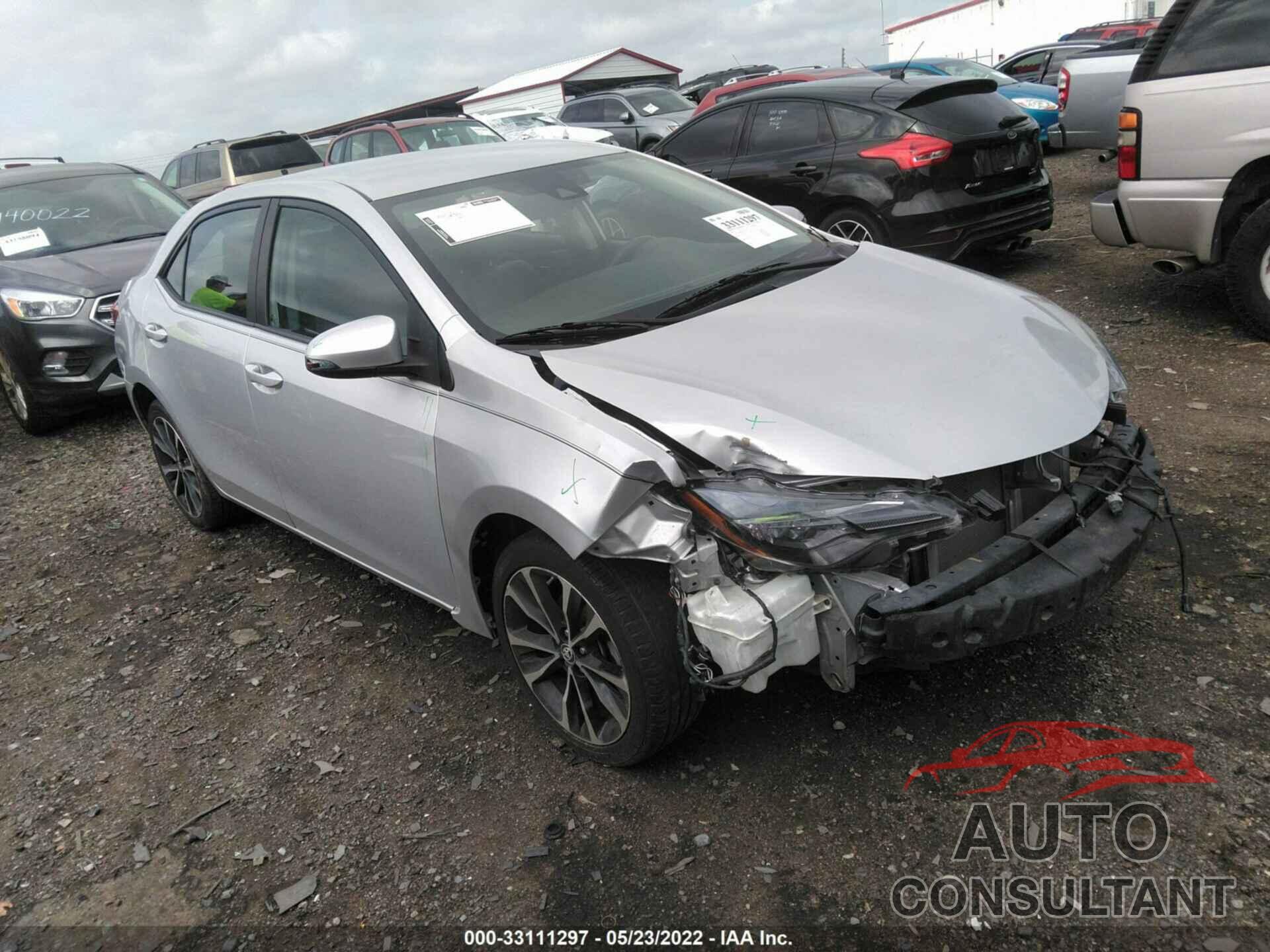 TOYOTA COROLLA 2017 - 2T1BURHE4HC791877
