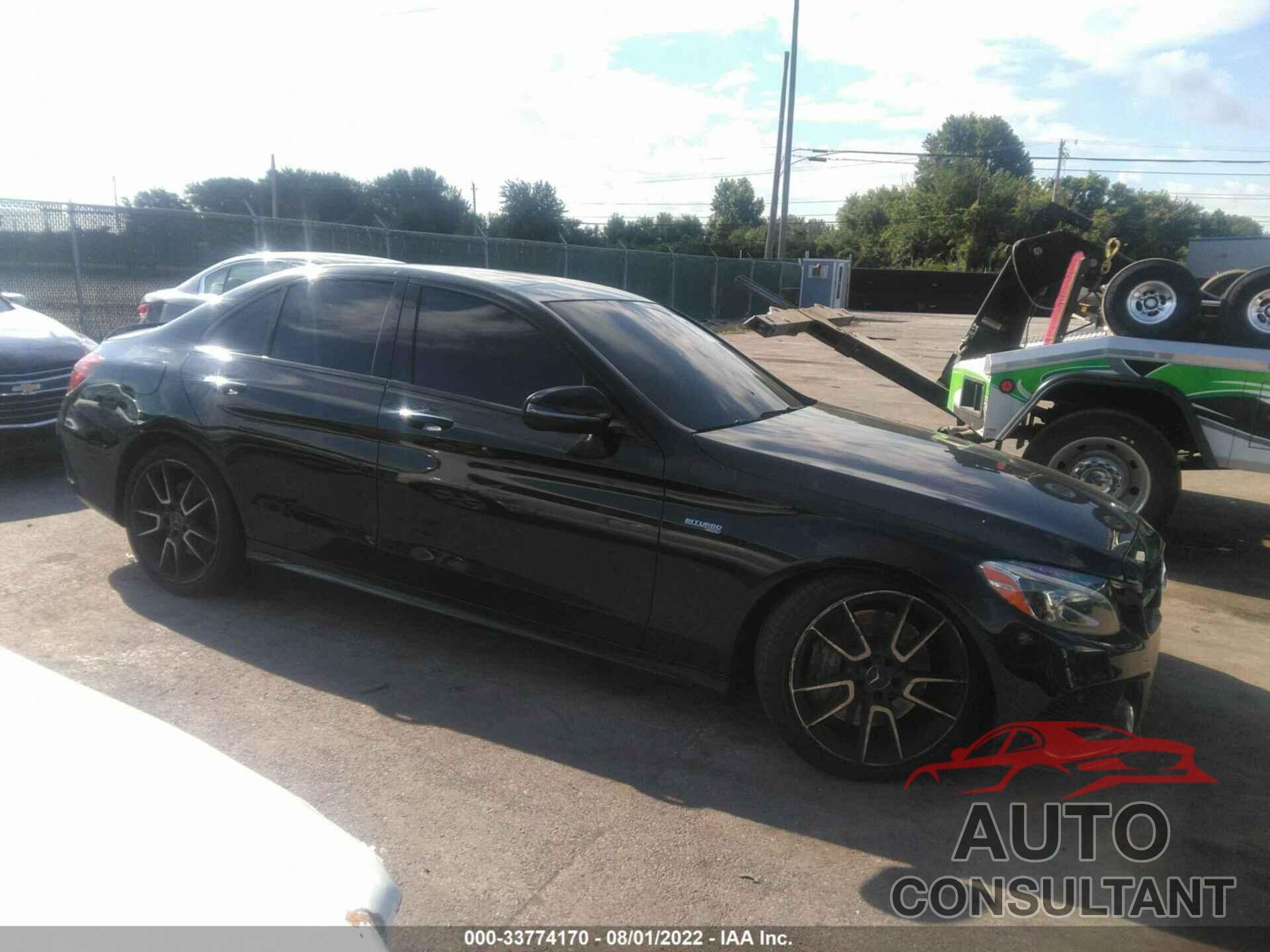 MERCEDES-BENZ C-CLASS 2017 - 55SWF6EB4HU180066