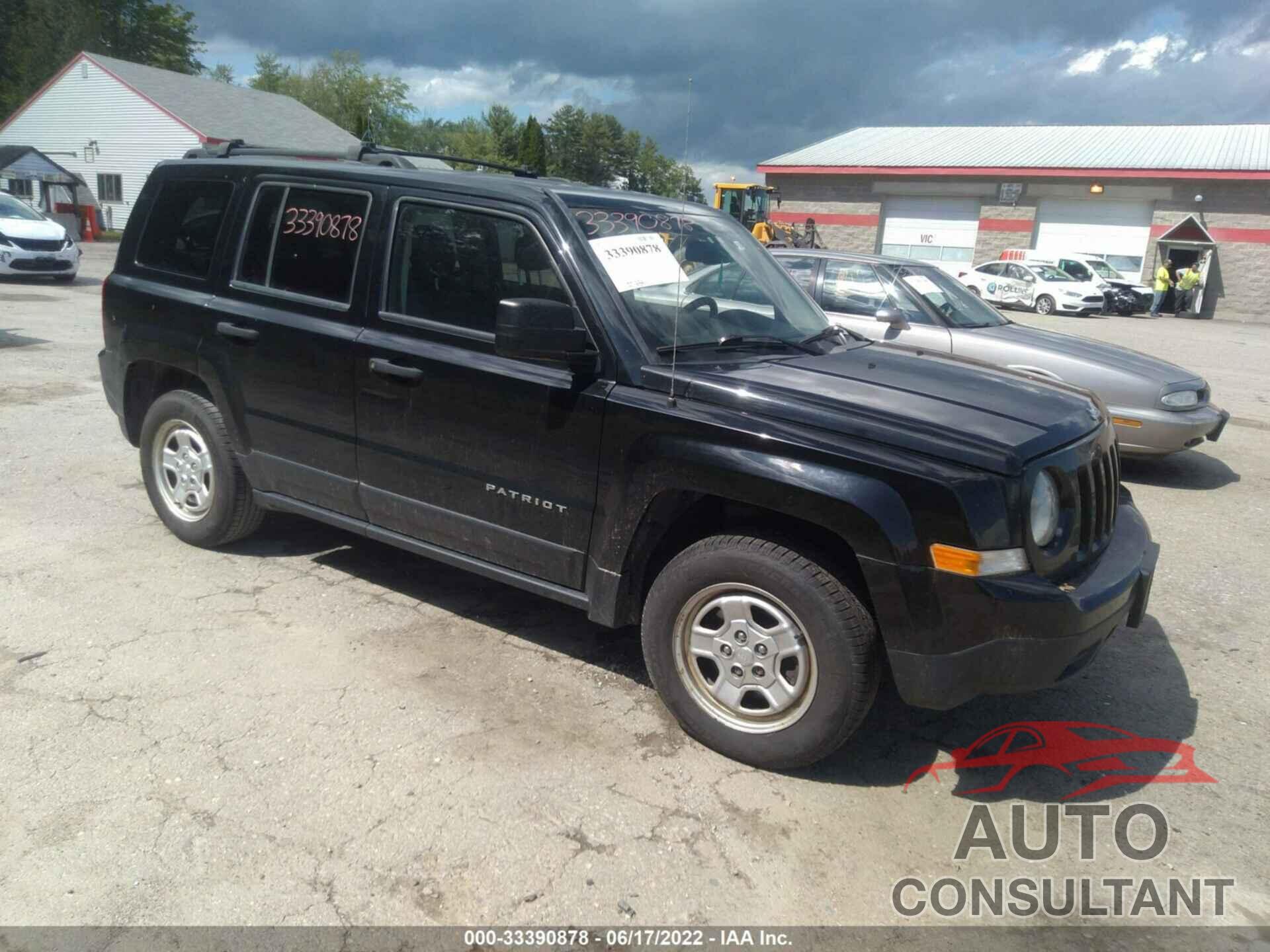 JEEP PATRIOT 2017 - 1C4NJPBA1HD136255