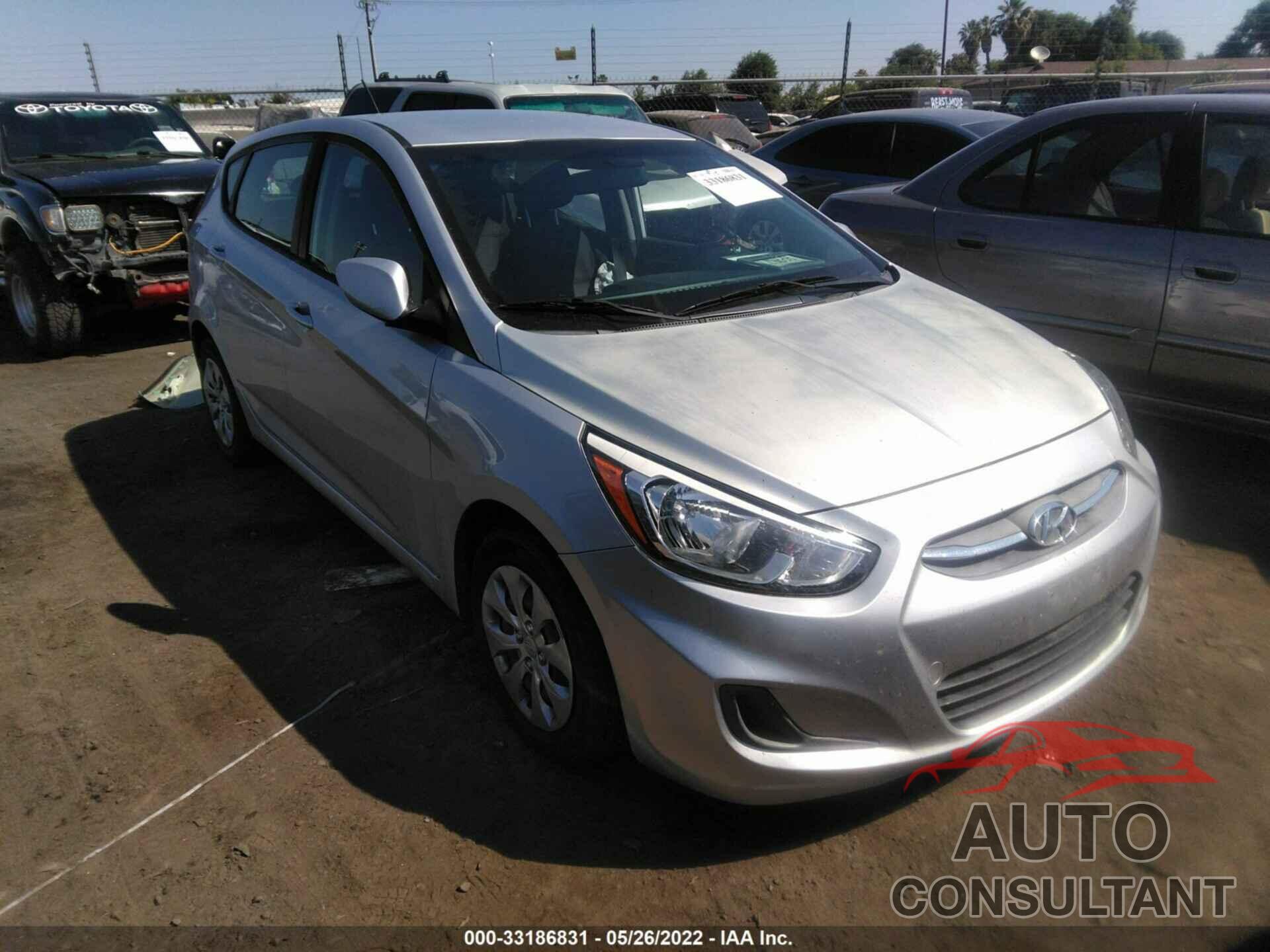 HYUNDAI ACCENT 2017 - KMHCT5AE9HU343692