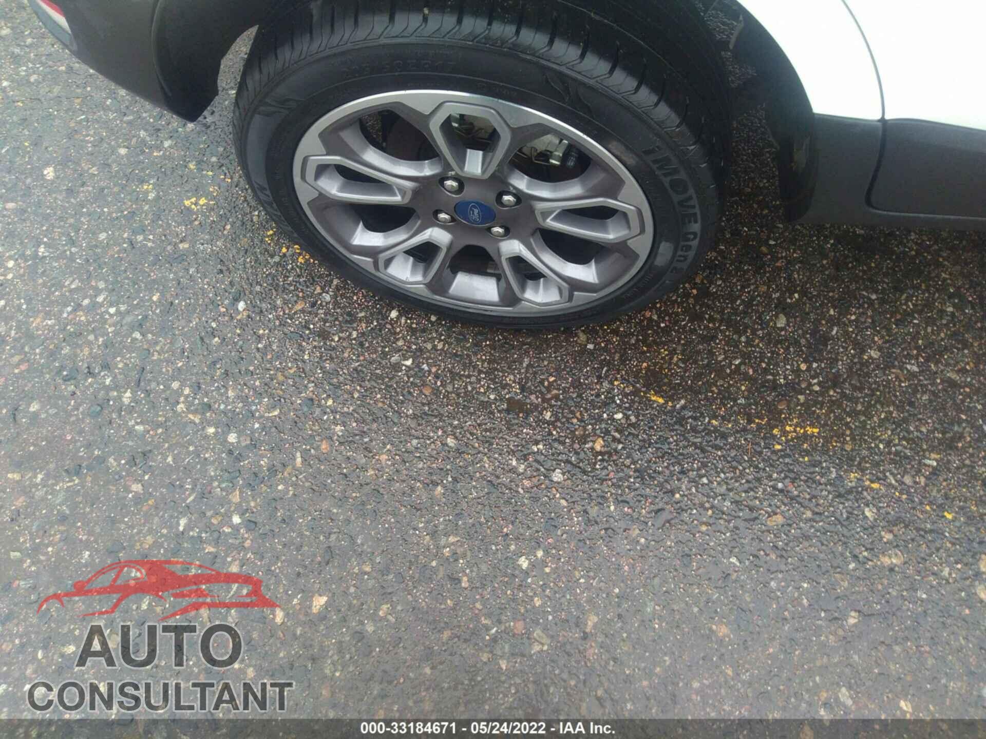FORD ECOSPORT 2020 - MAJ6S3KL8LC359974