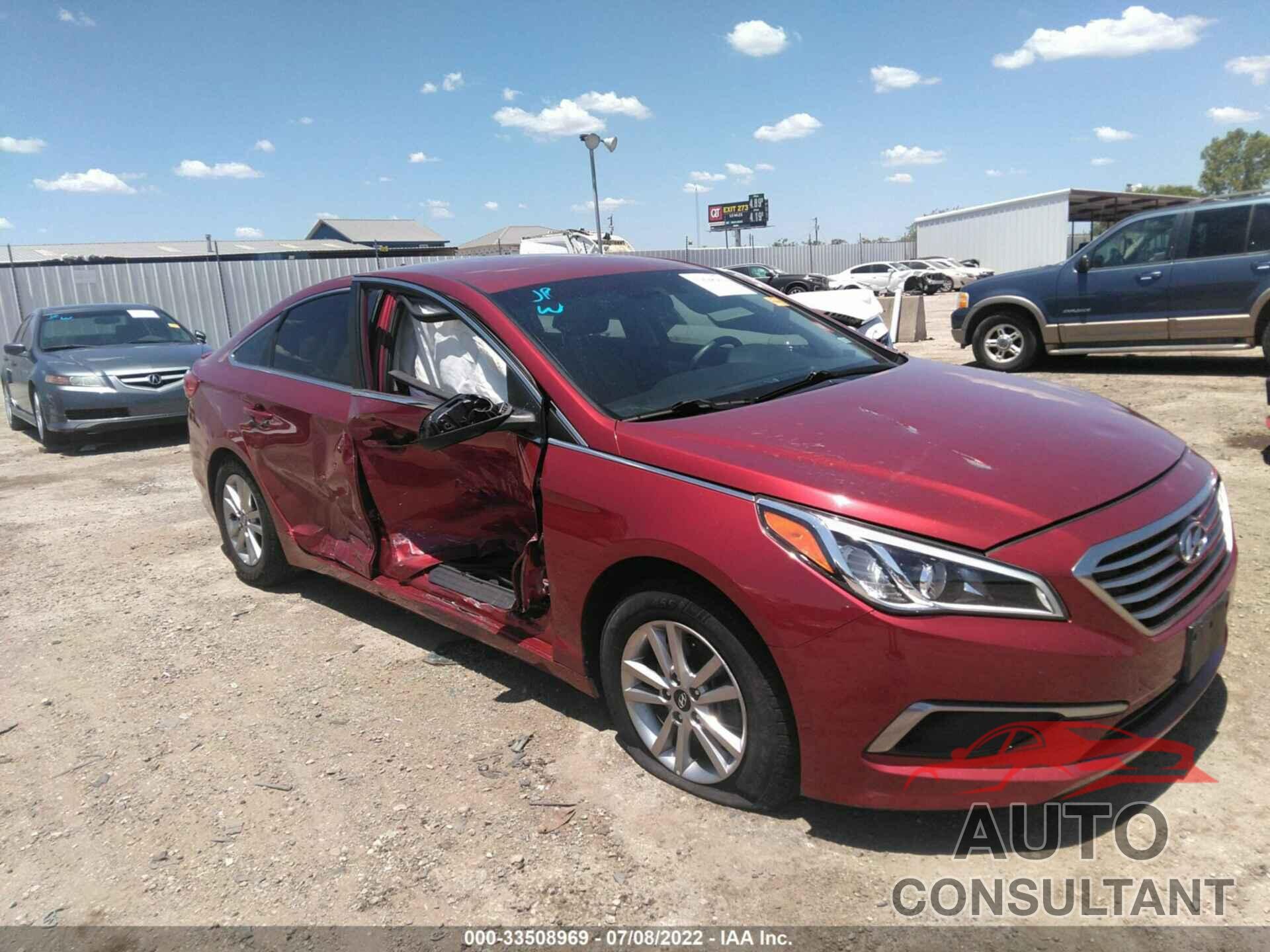 HYUNDAI SONATA 2016 - 5NPE24AF0GH394896