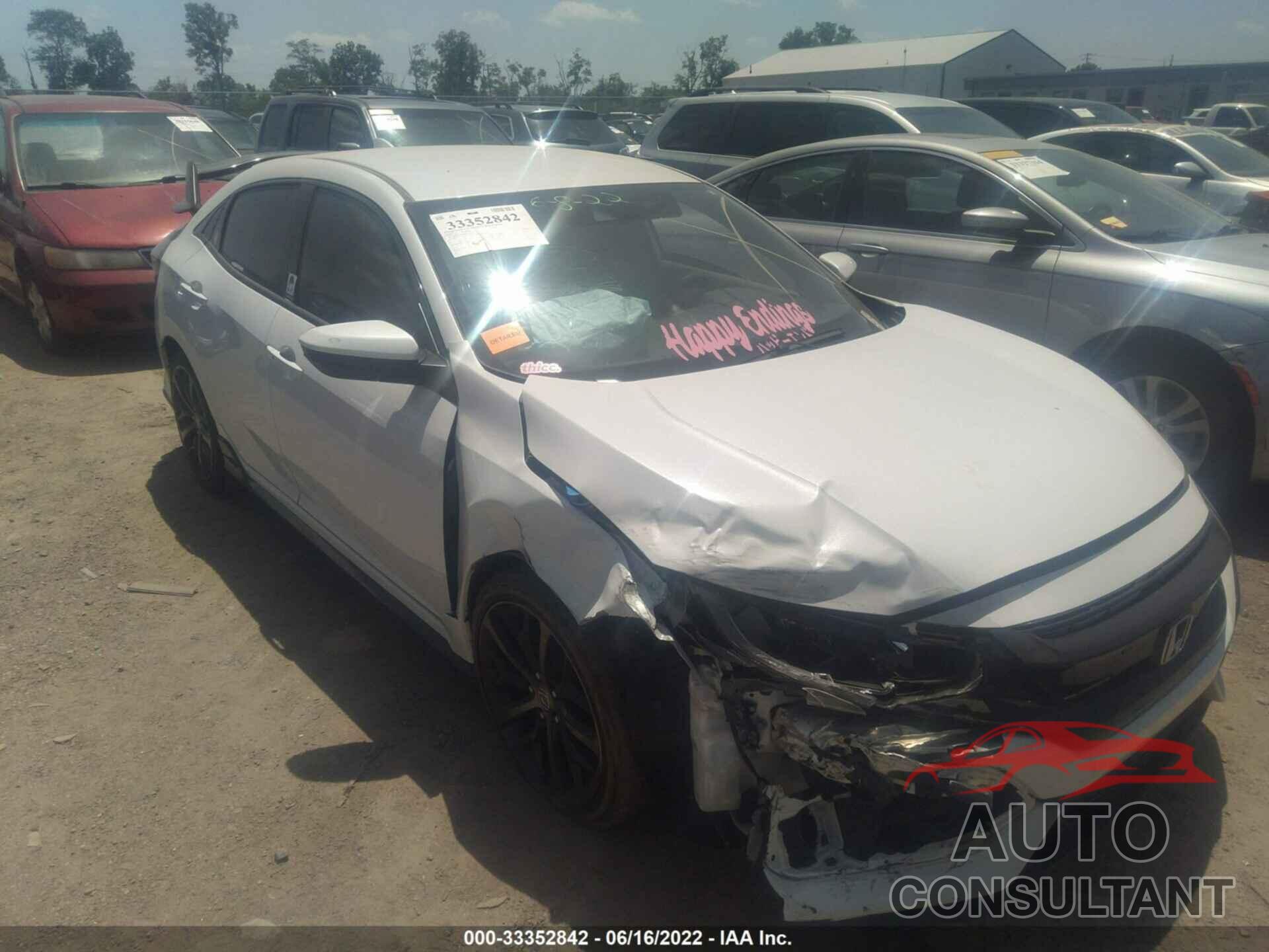 HONDA CIVIC HATCHBACK 2021 - SHHFK7H48MU227947