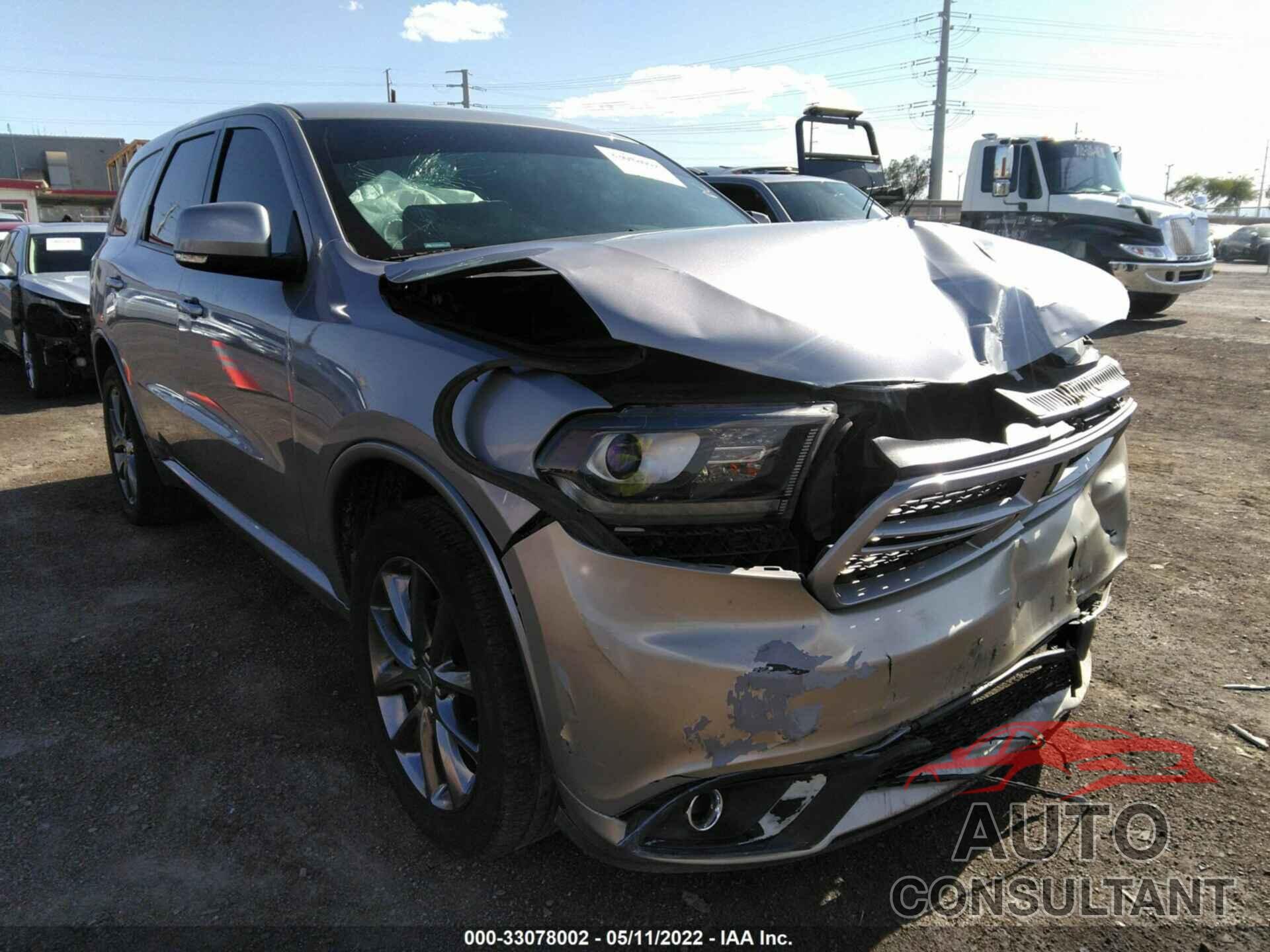 DODGE DURANGO 2017 - 1C4RDJDGXHC619224