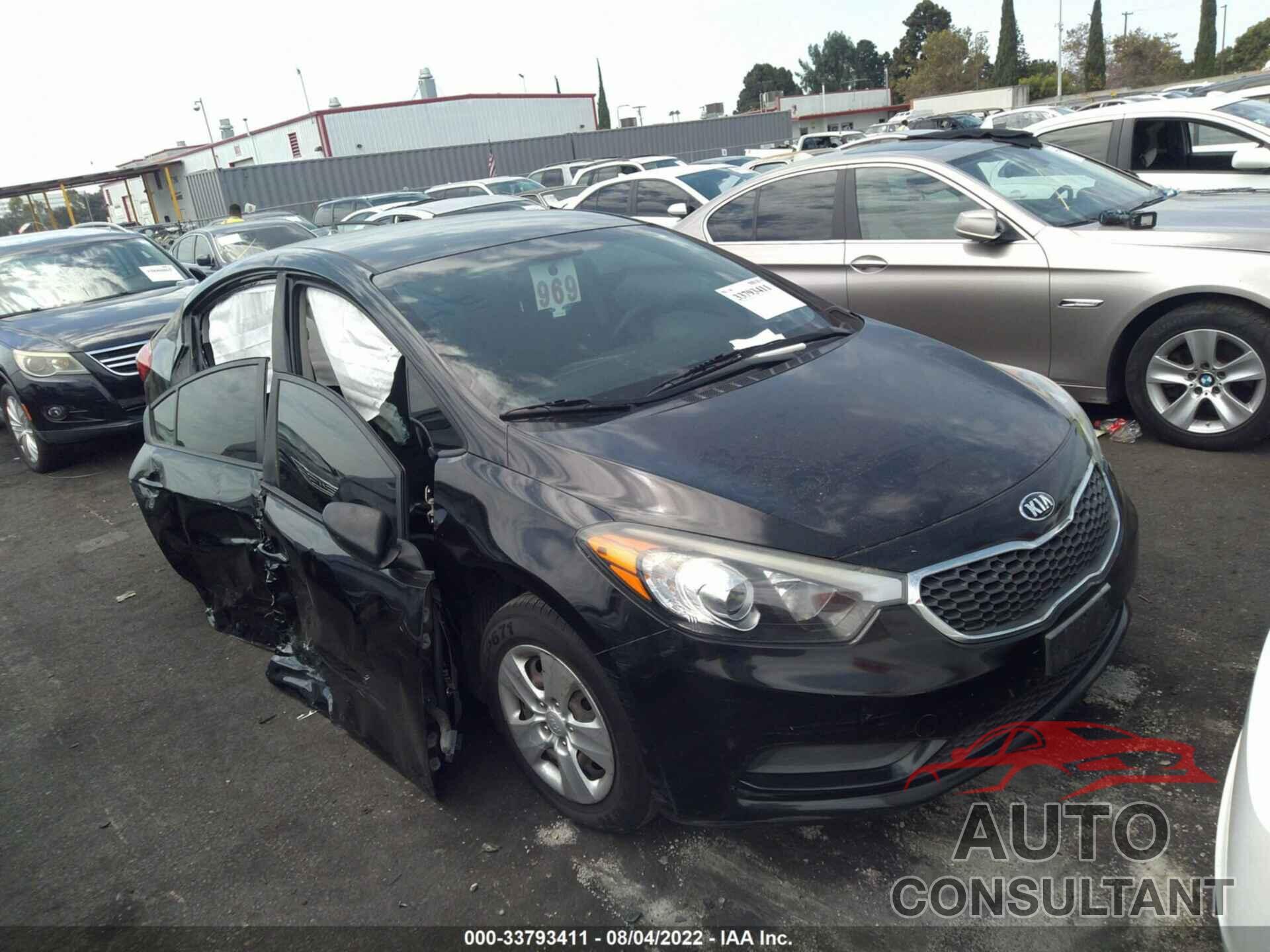 KIA FORTE 2016 - KNAFK4A61G5503898