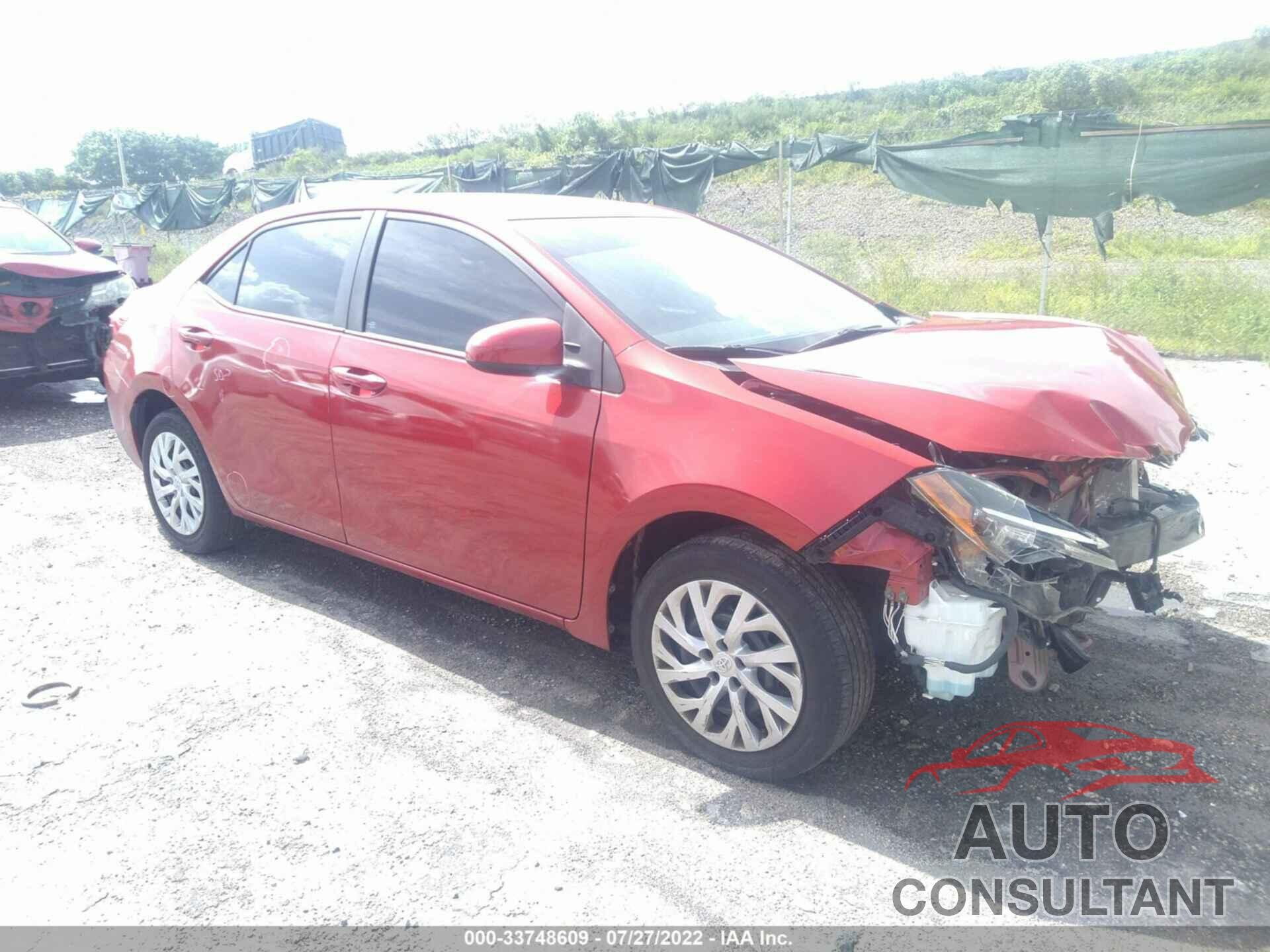 TOYOTA COROLLA 2017 - 5YFBURHE2HP719267