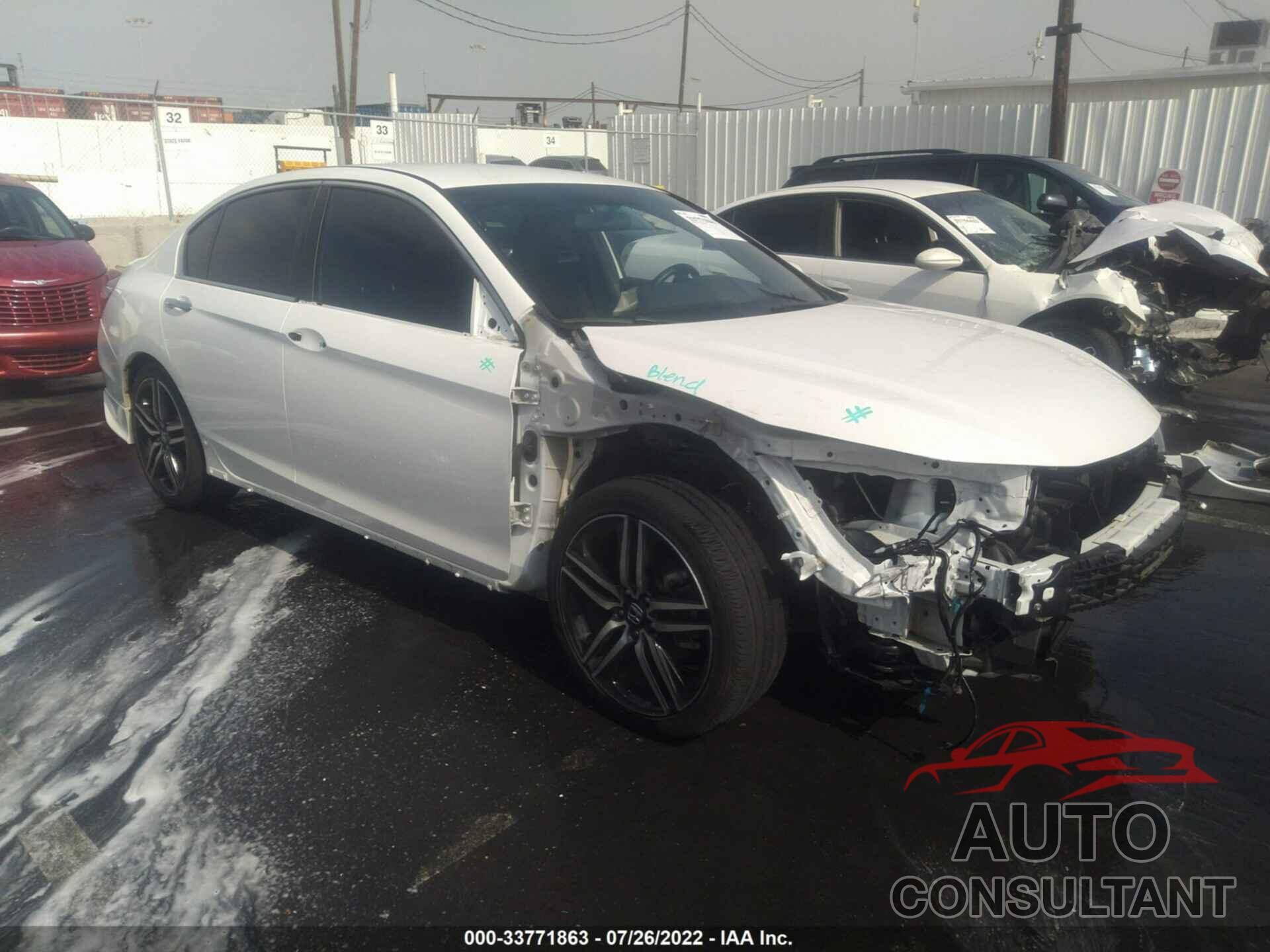 HONDA ACCORD SEDAN 2017 - 1HGCR2F57HA116367