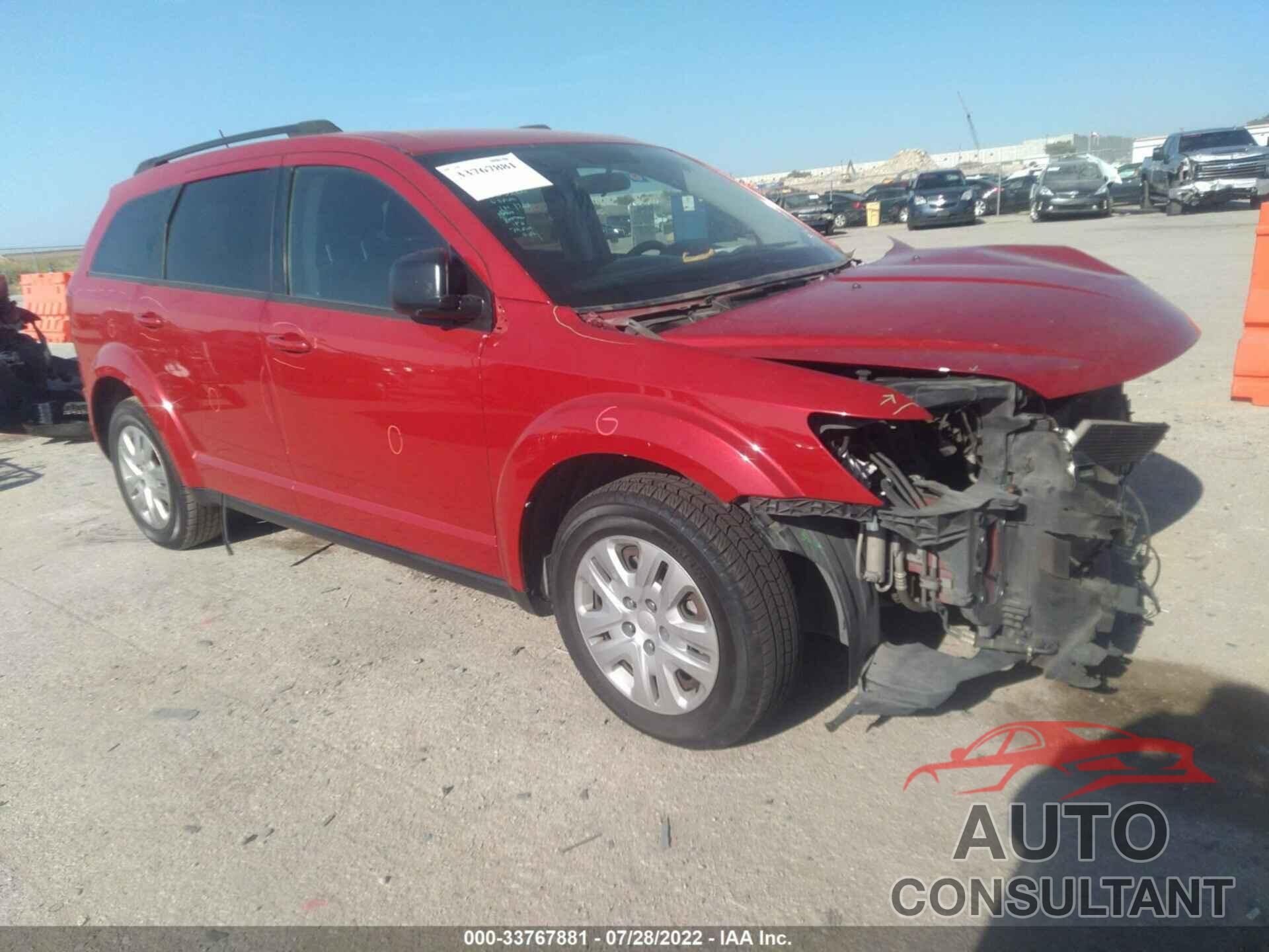 DODGE JOURNEY 2016 - 3C4PDCAB1GT238893