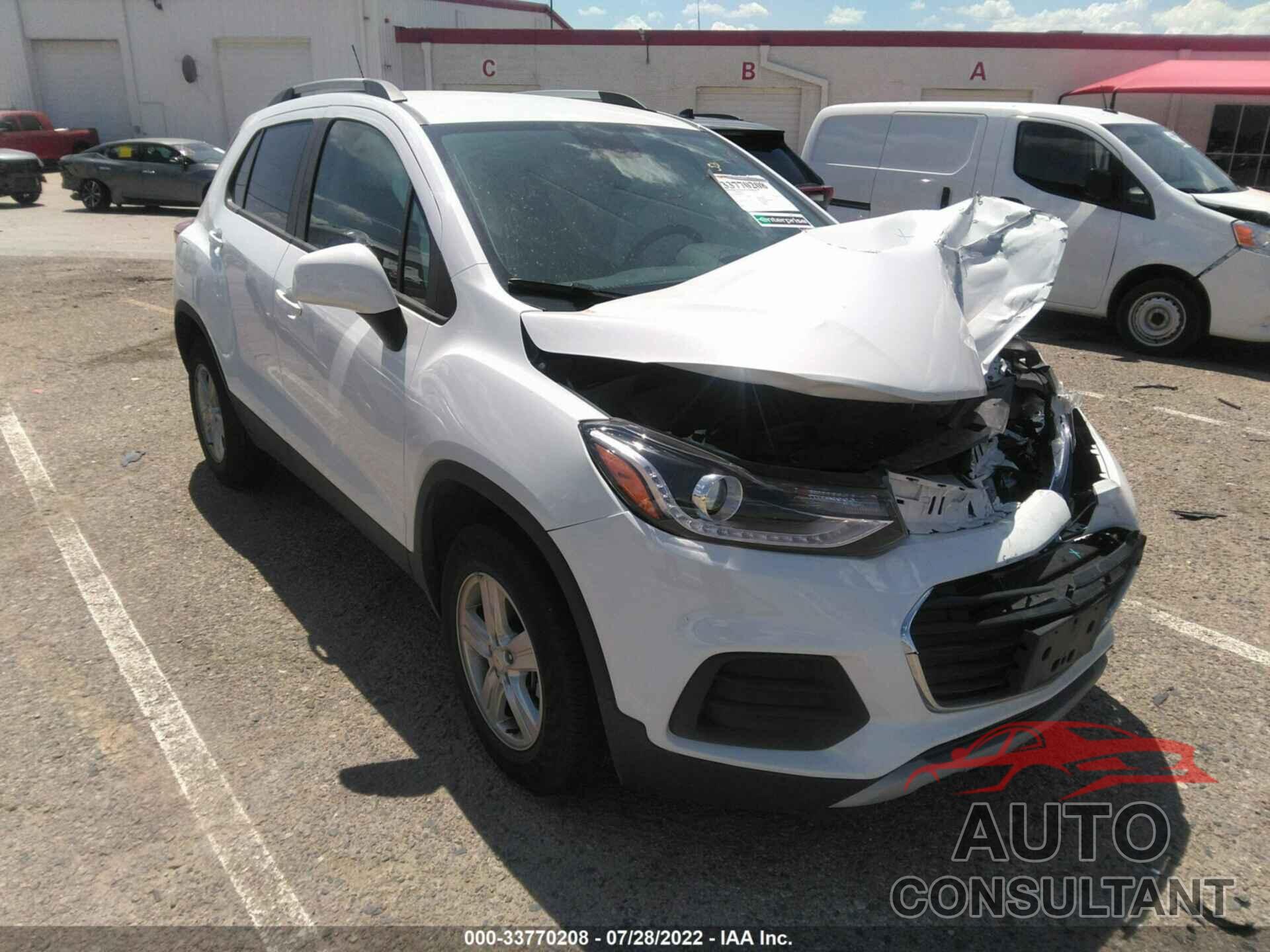 CHEVROLET TRAX 2021 - KL7CJPSM8MB372311