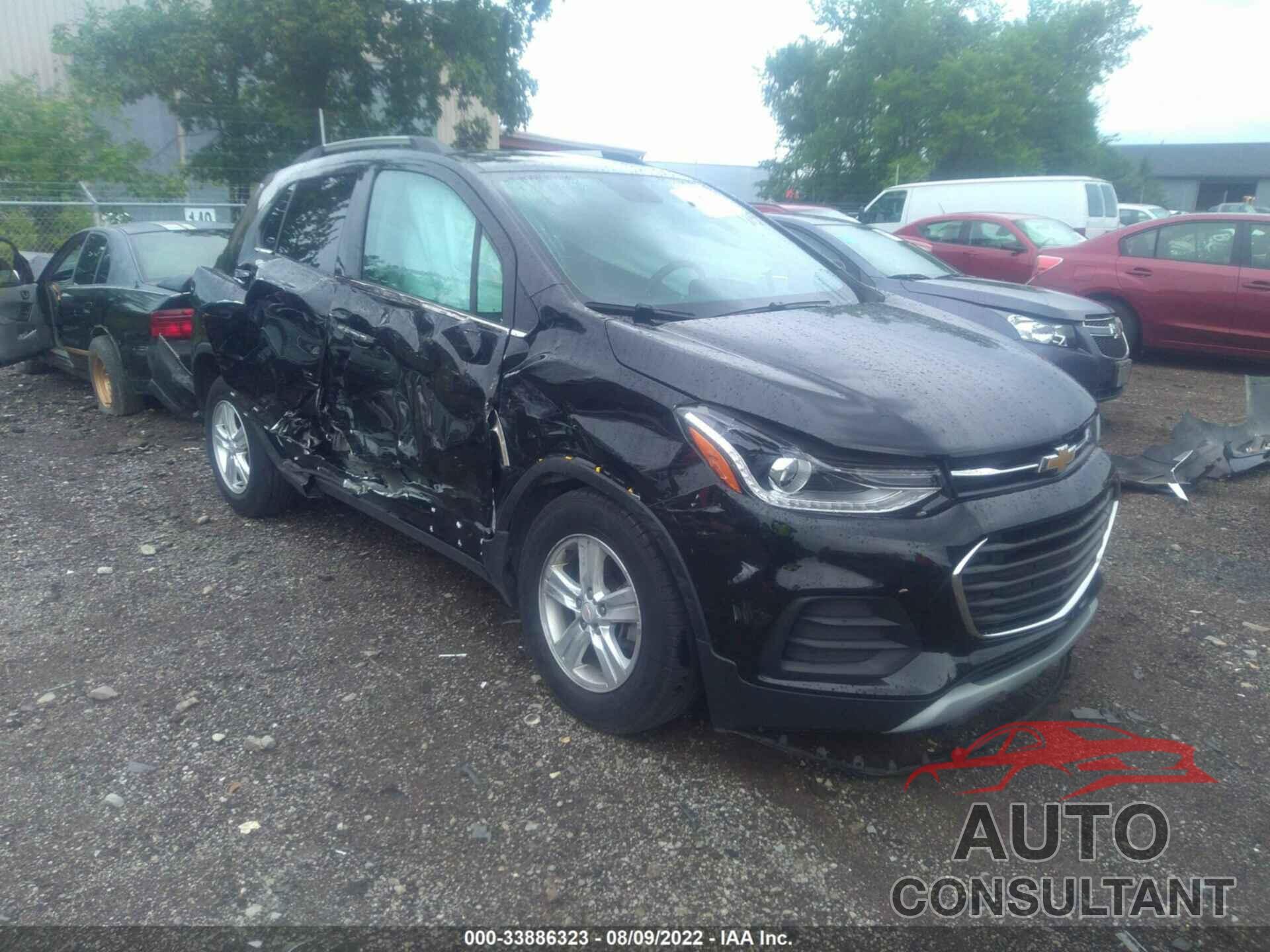 CHEVROLET TRAX 2020 - KL7CJLSB3LB073864