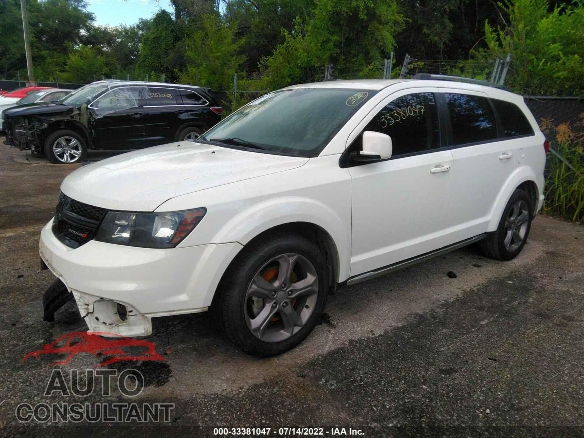 DODGE JOURNEY 2017 - 3C4PDCGB2HT543778