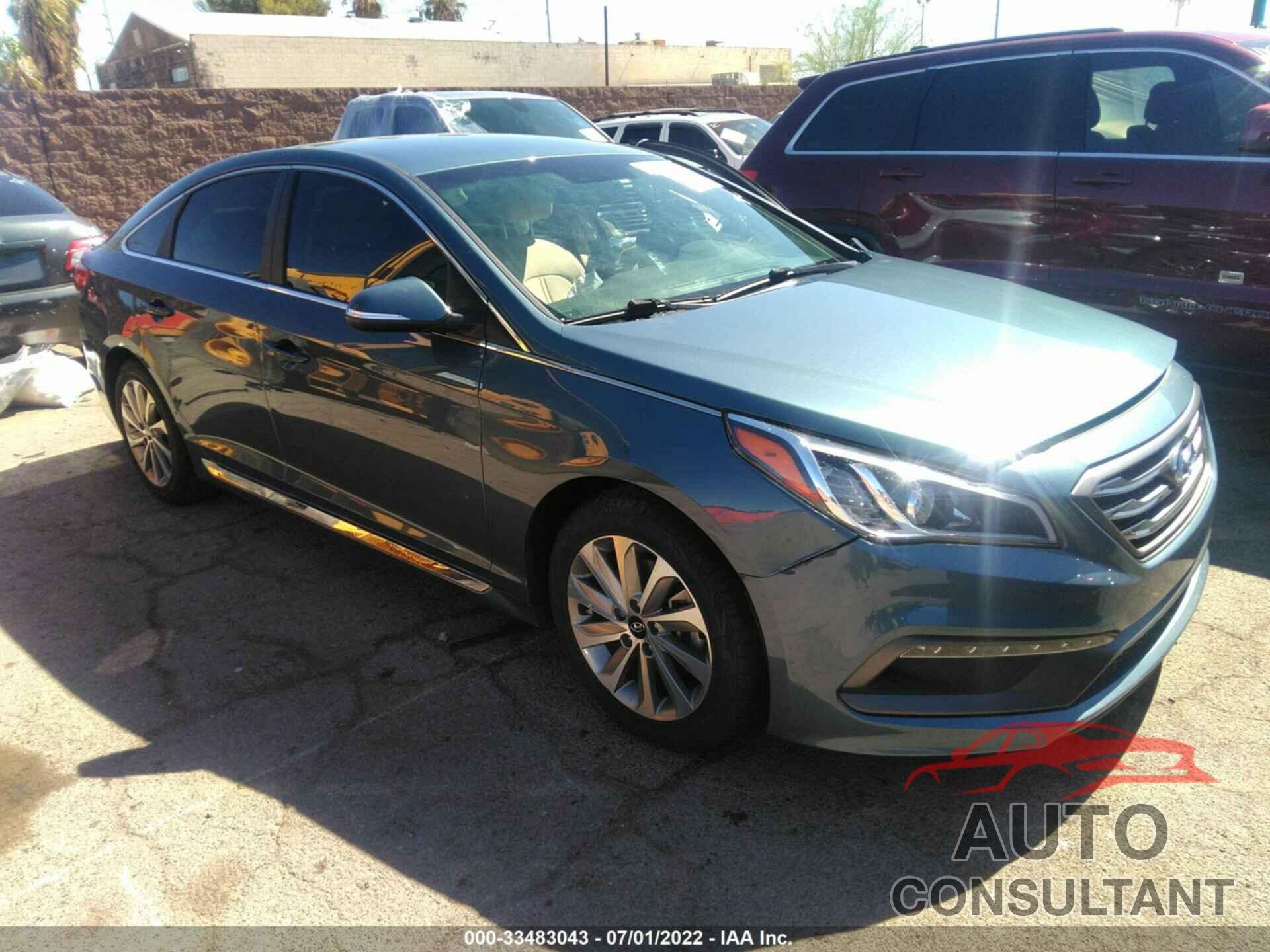HYUNDAI SONATA 2017 - 5NPE34AFXHH595056