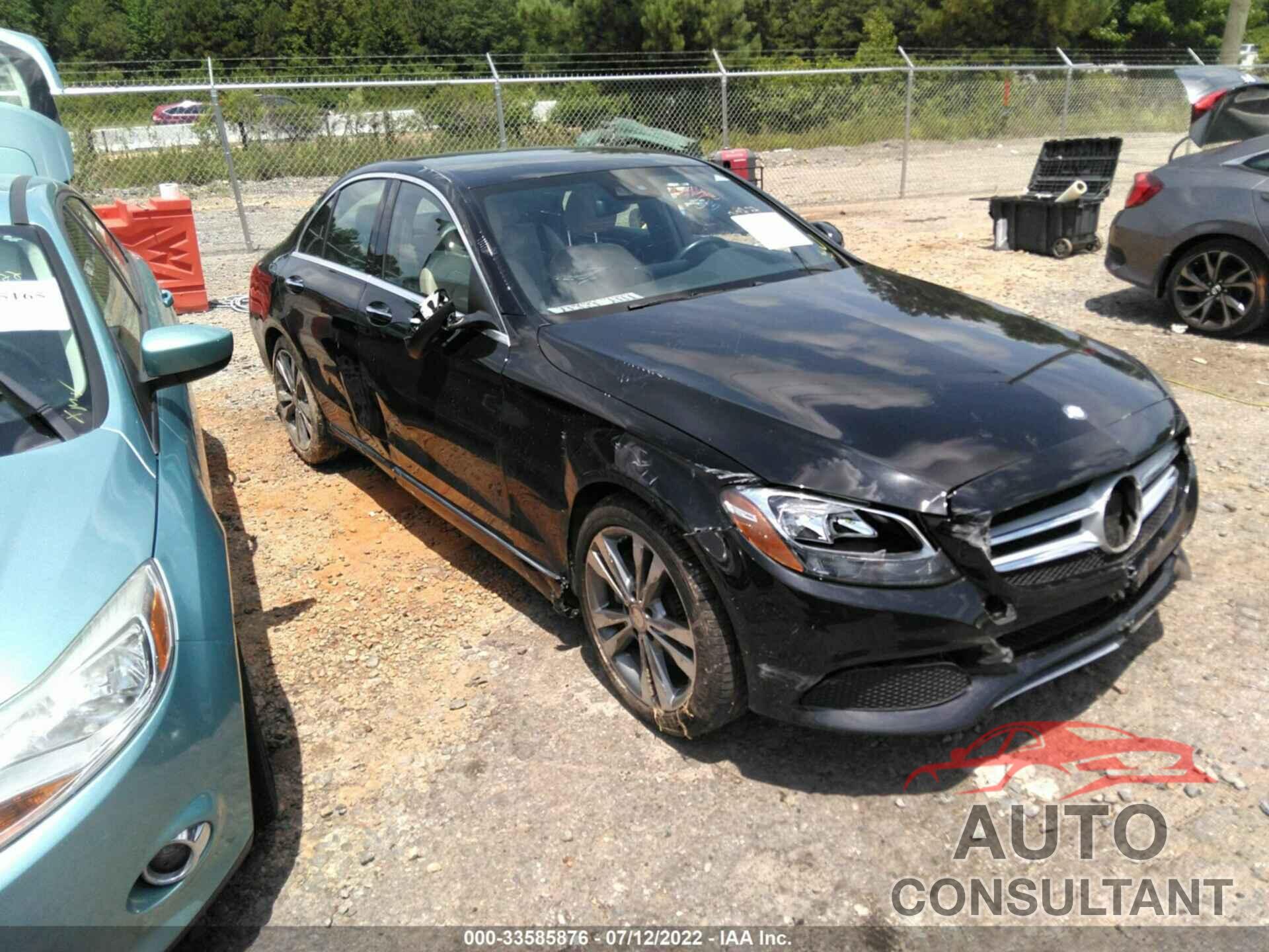 MERCEDES-BENZ C-CLASS 2016 - 55SWF4JB2GU126659