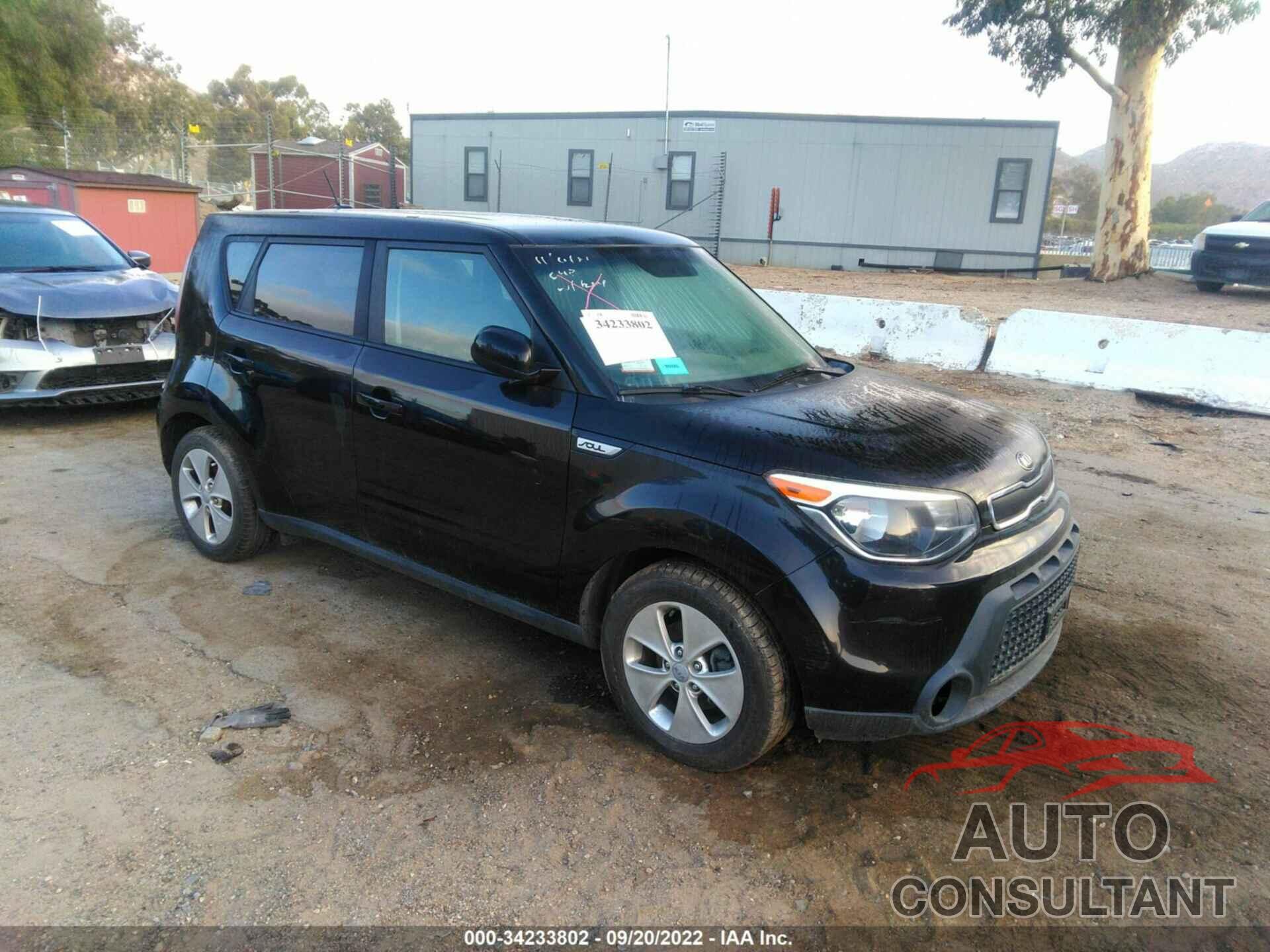 KIA SOUL 2016 - KNDJN2A29G7279287