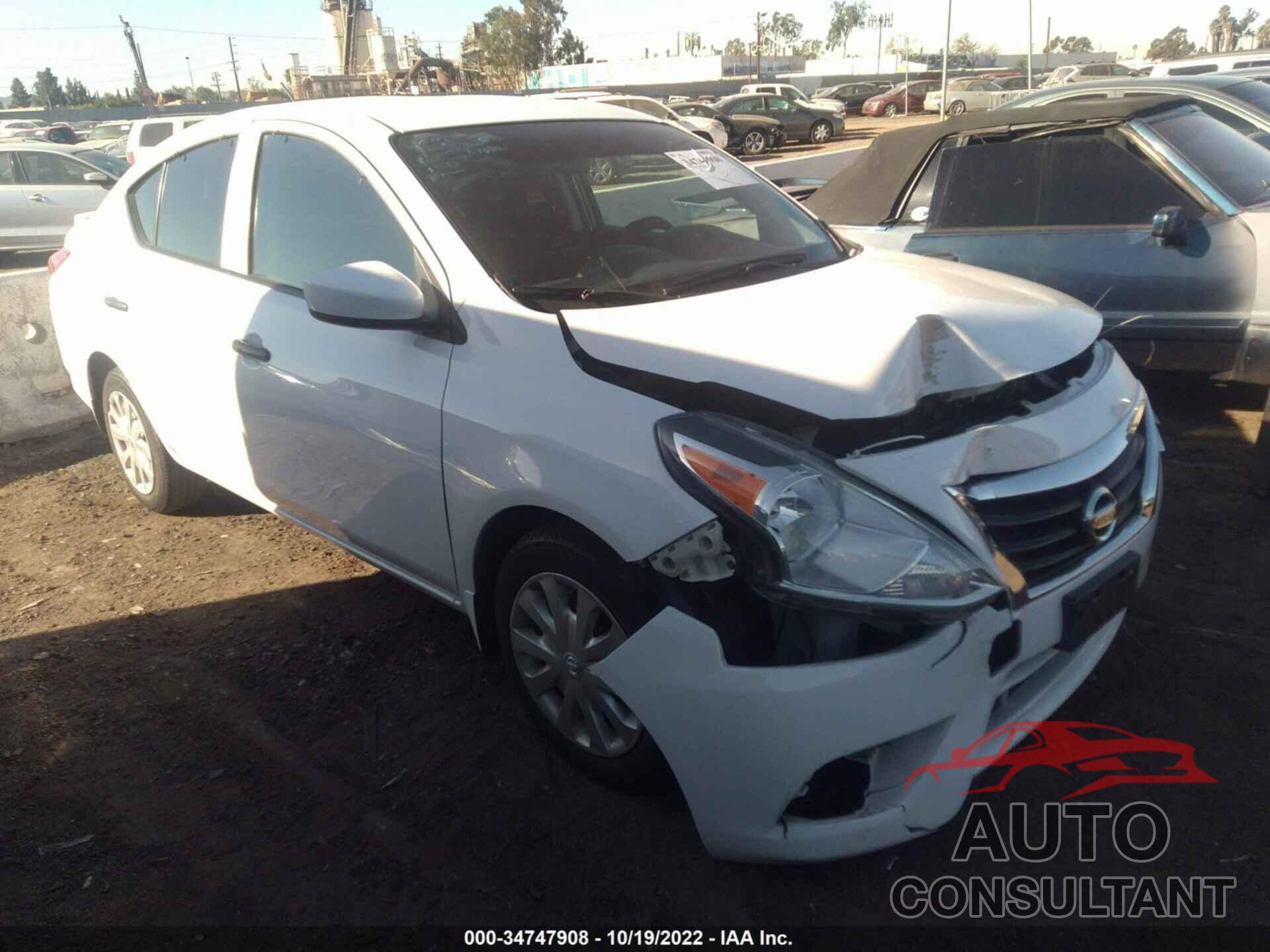 NISSAN VERSA 2016 - 3N1CN7AP6GL840027