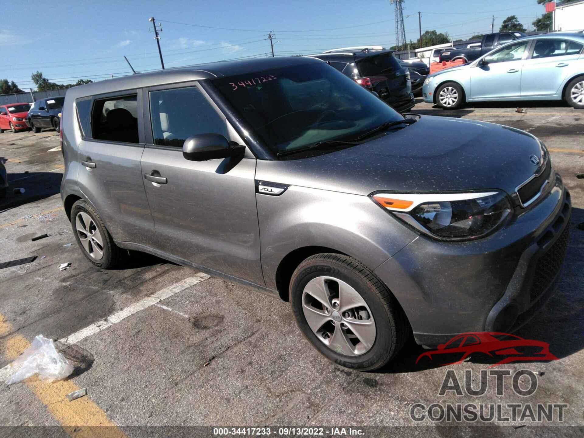 KIA SOUL 2016 - KNDJN2A21G7377228