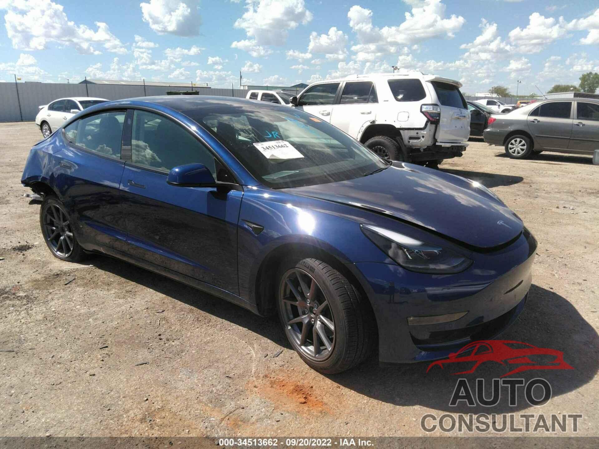 TESLA MODEL 3 2021 - 5YJ3E1EBXMF012940