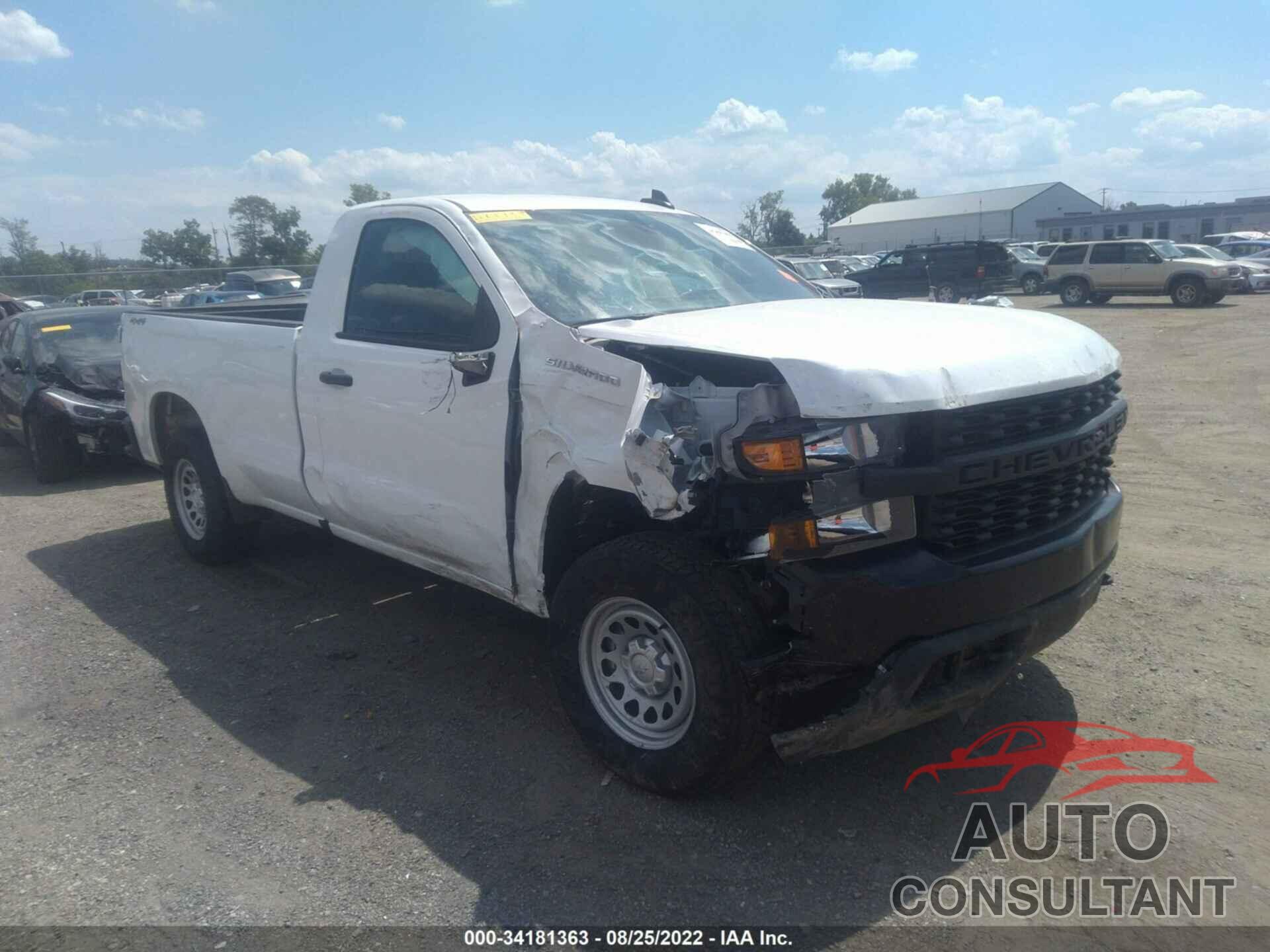 CHEVROLET SILVERADO 1500 2021 - 3GCNYAEF0MG268159