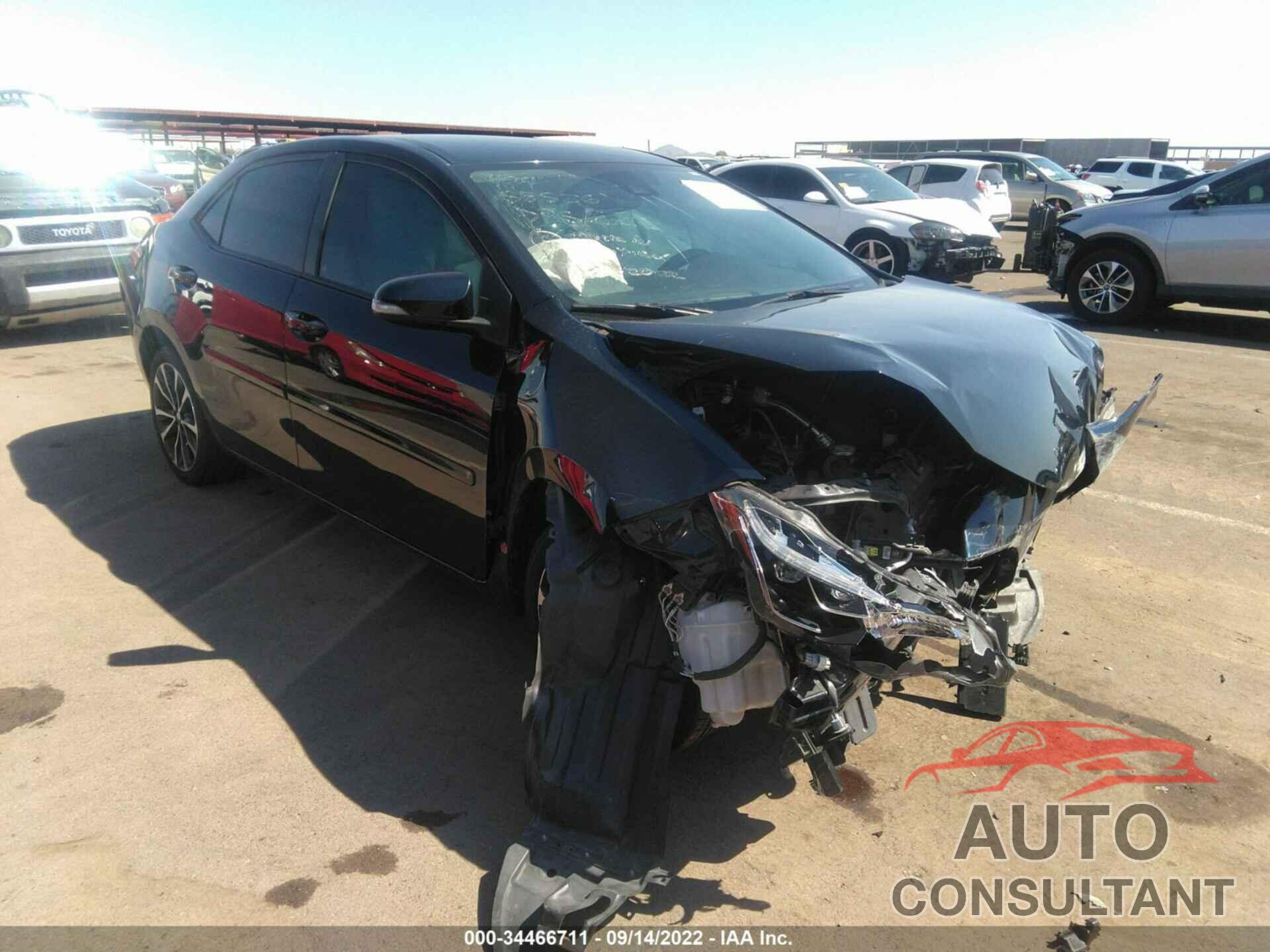 TOYOTA COROLLA 2017 - 2T1BURHEXHC962695
