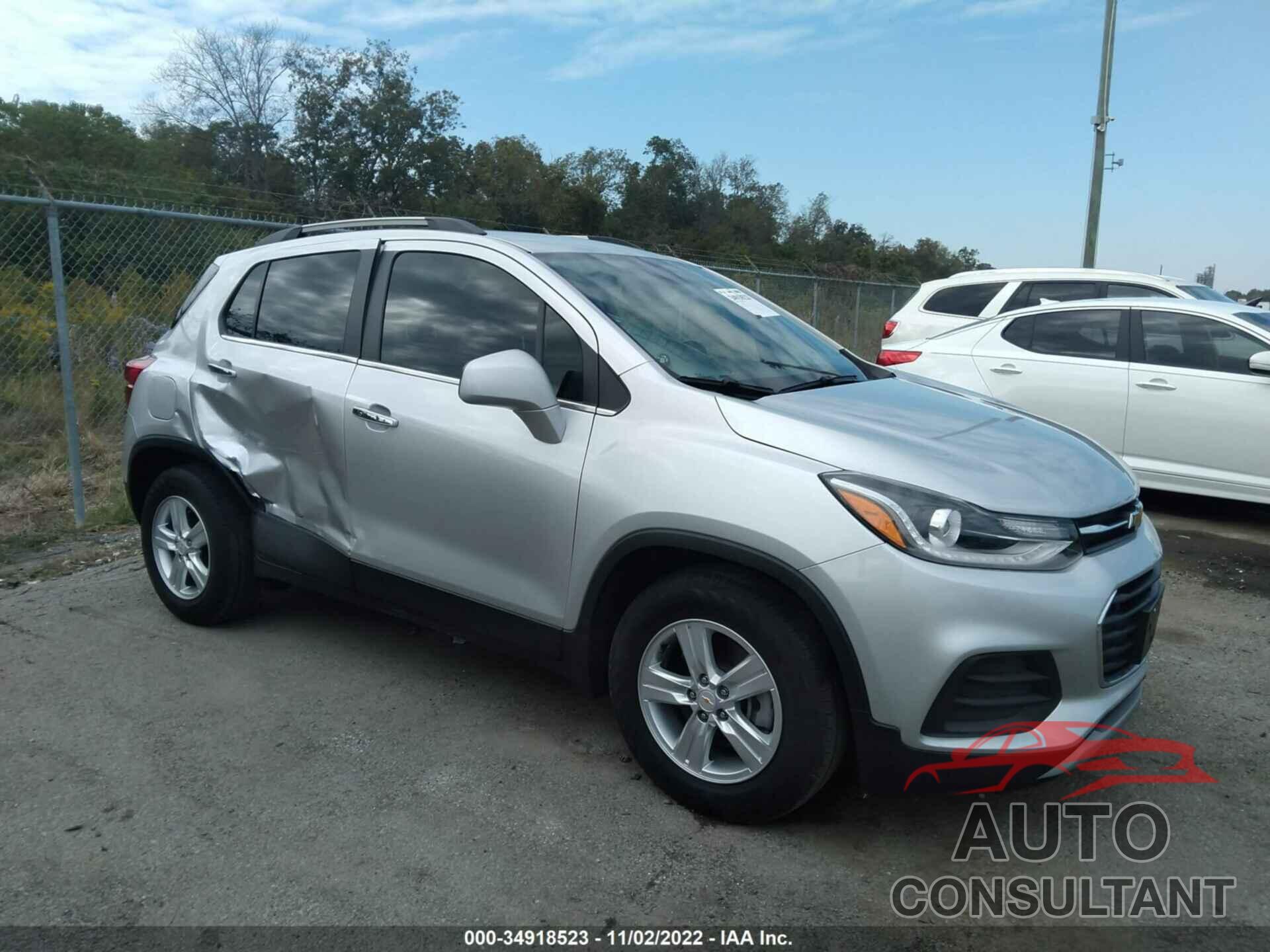 CHEVROLET TRAX 2019 - KL7CJLSB1KB845096