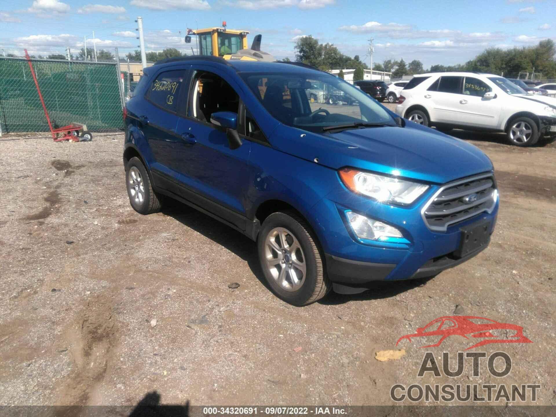 FORD ECOSPORT 2018 - MAJ6P1UL5JC198371