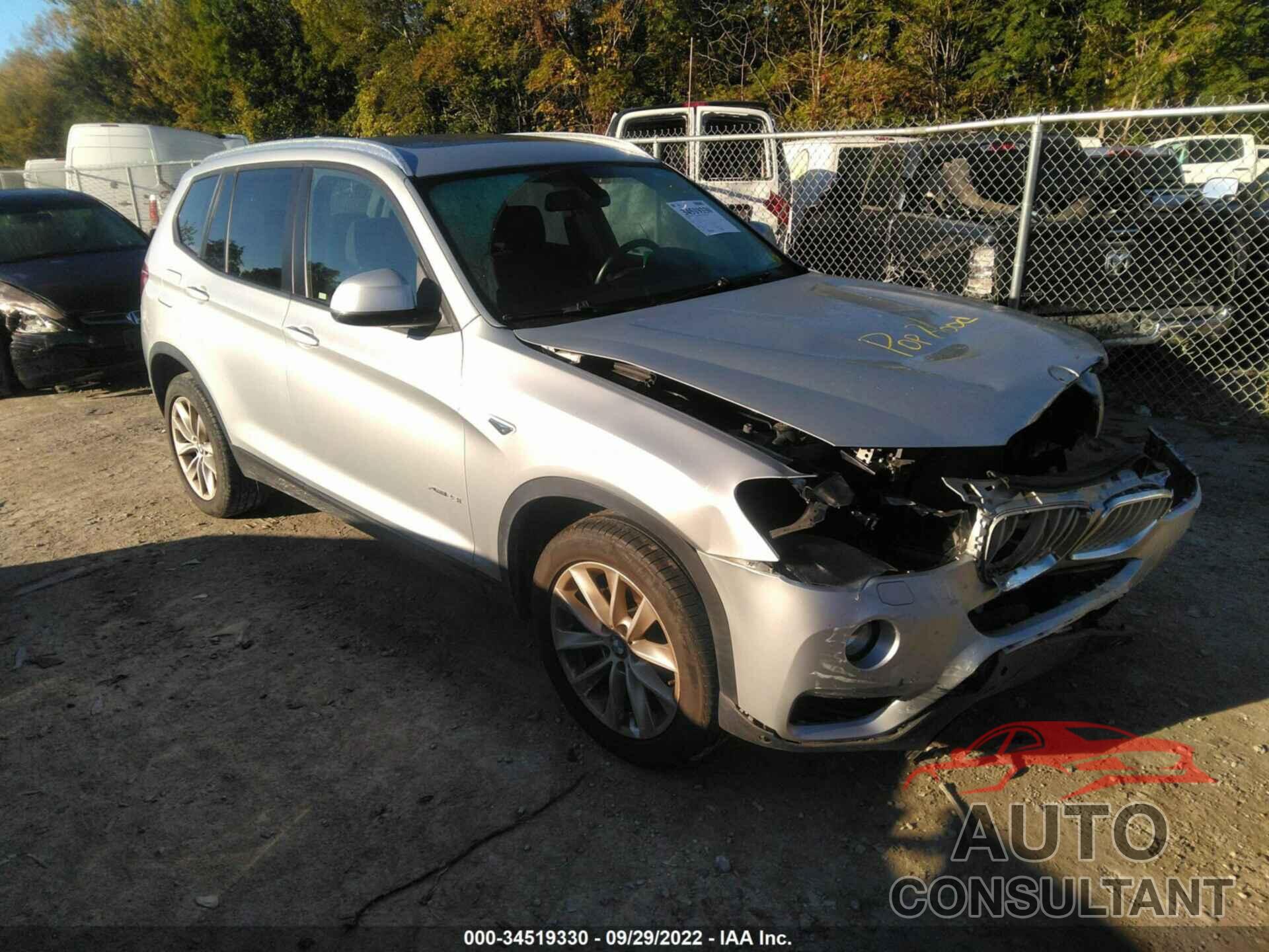 BMW X3 2017 - 5UXWX9C53H0T03950