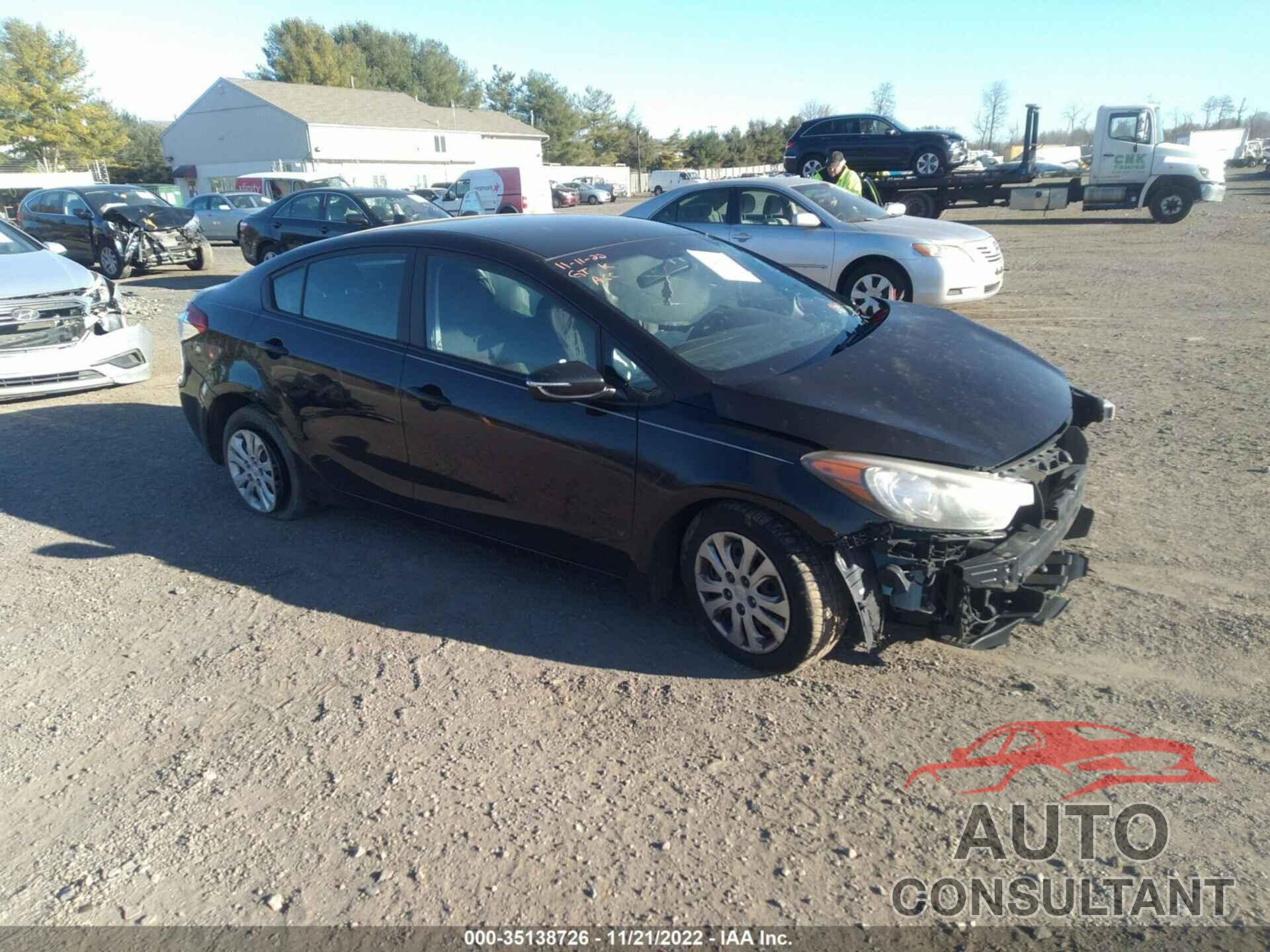 KIA FORTE 2015 - KNAFX4A65F5259950