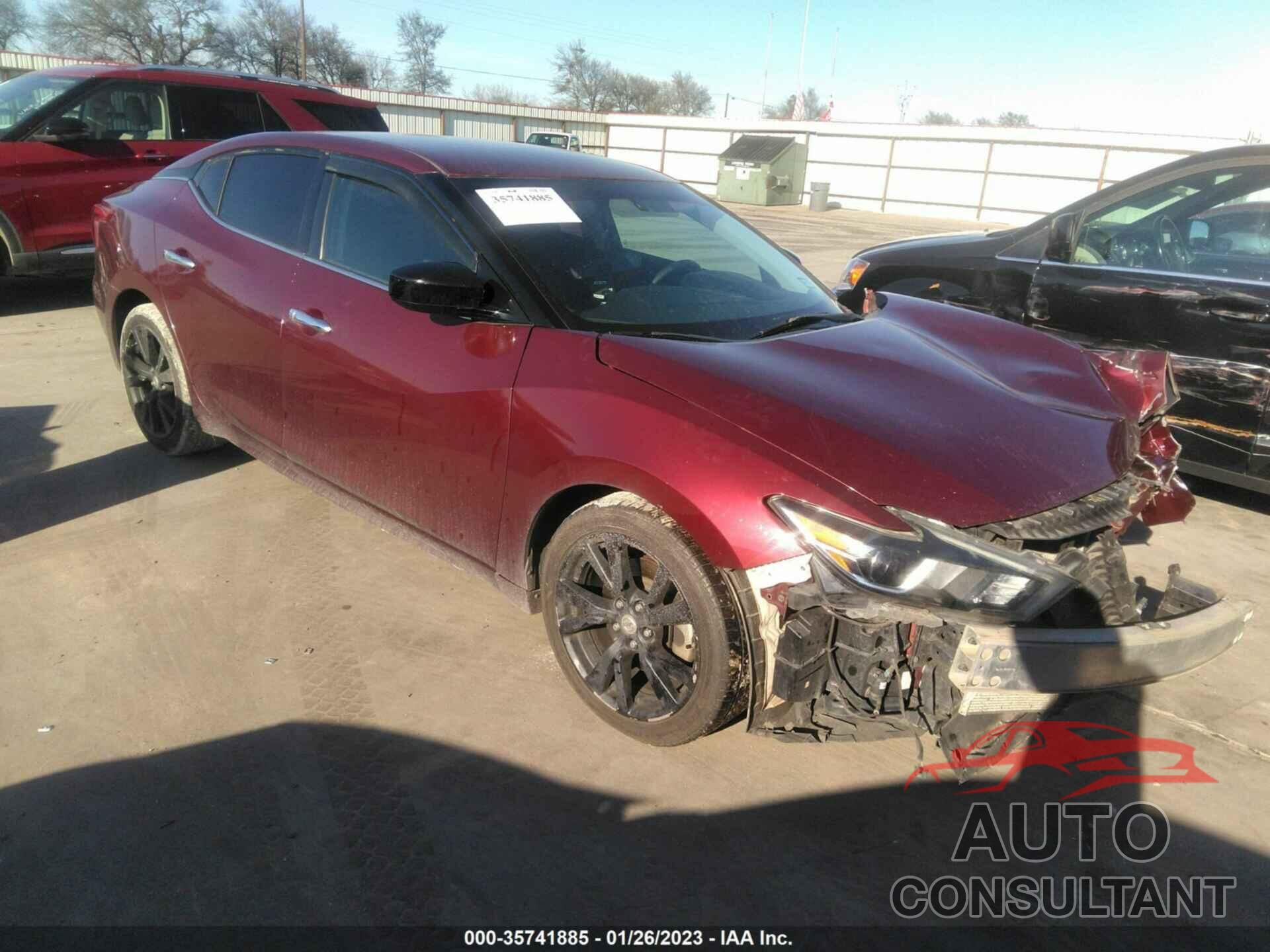 NISSAN MAXIMA 2017 - 1N4AA6APXHC372459