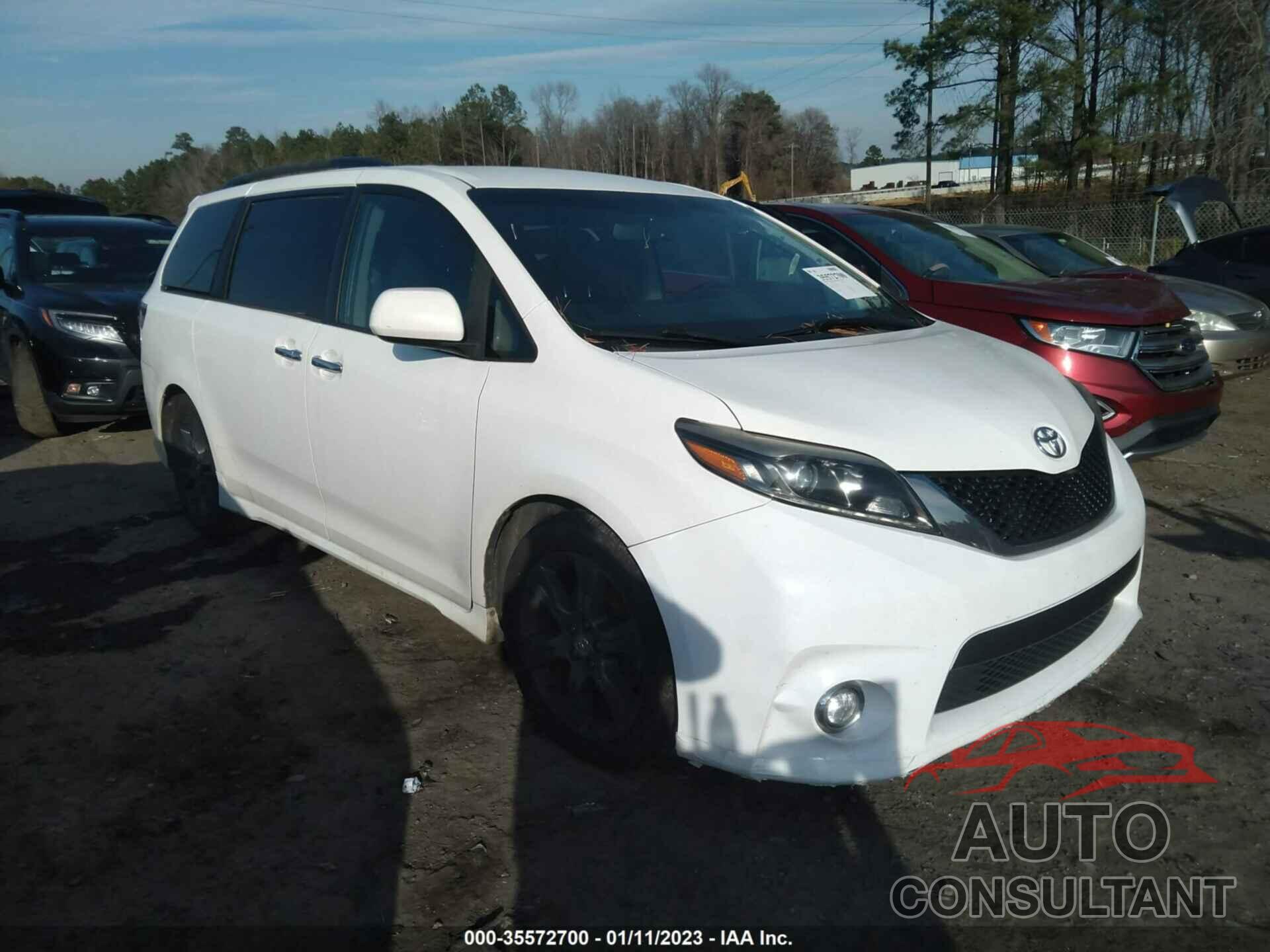 TOYOTA SIENNA 2016 - 5TDXK3DCXGS734814