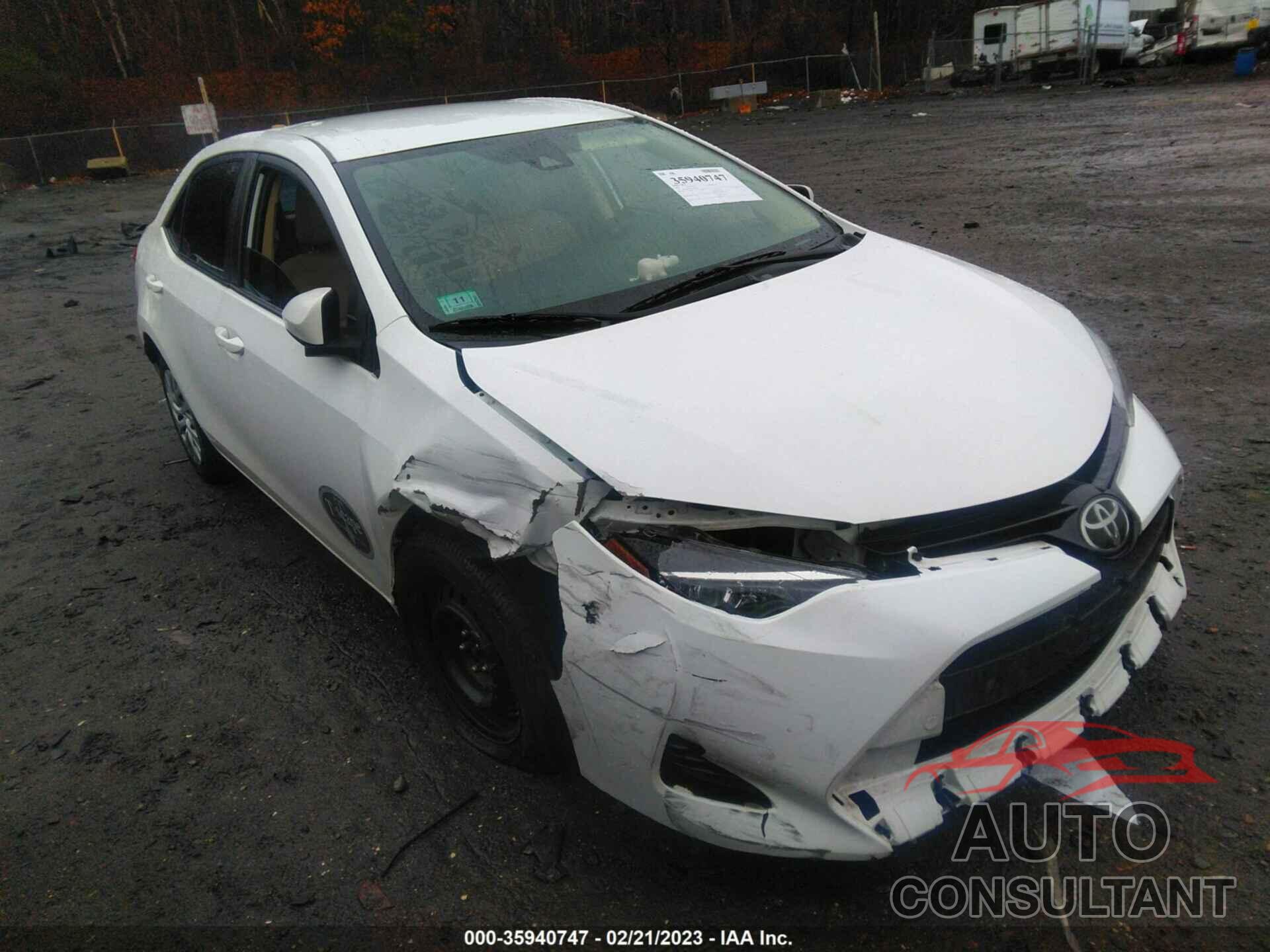 TOYOTA COROLLA 2017 - 2T1BURHEXHC949025