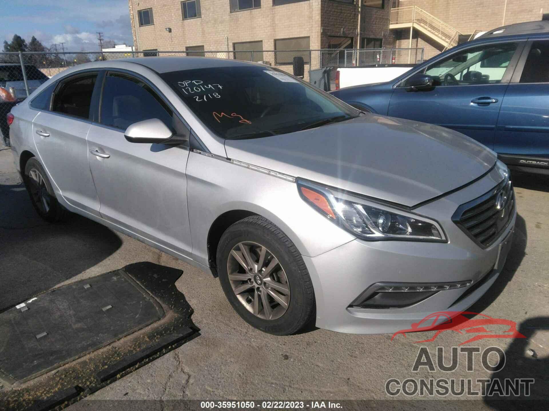 HYUNDAI SONATA 2015 - 5NPE24AF9FH016736