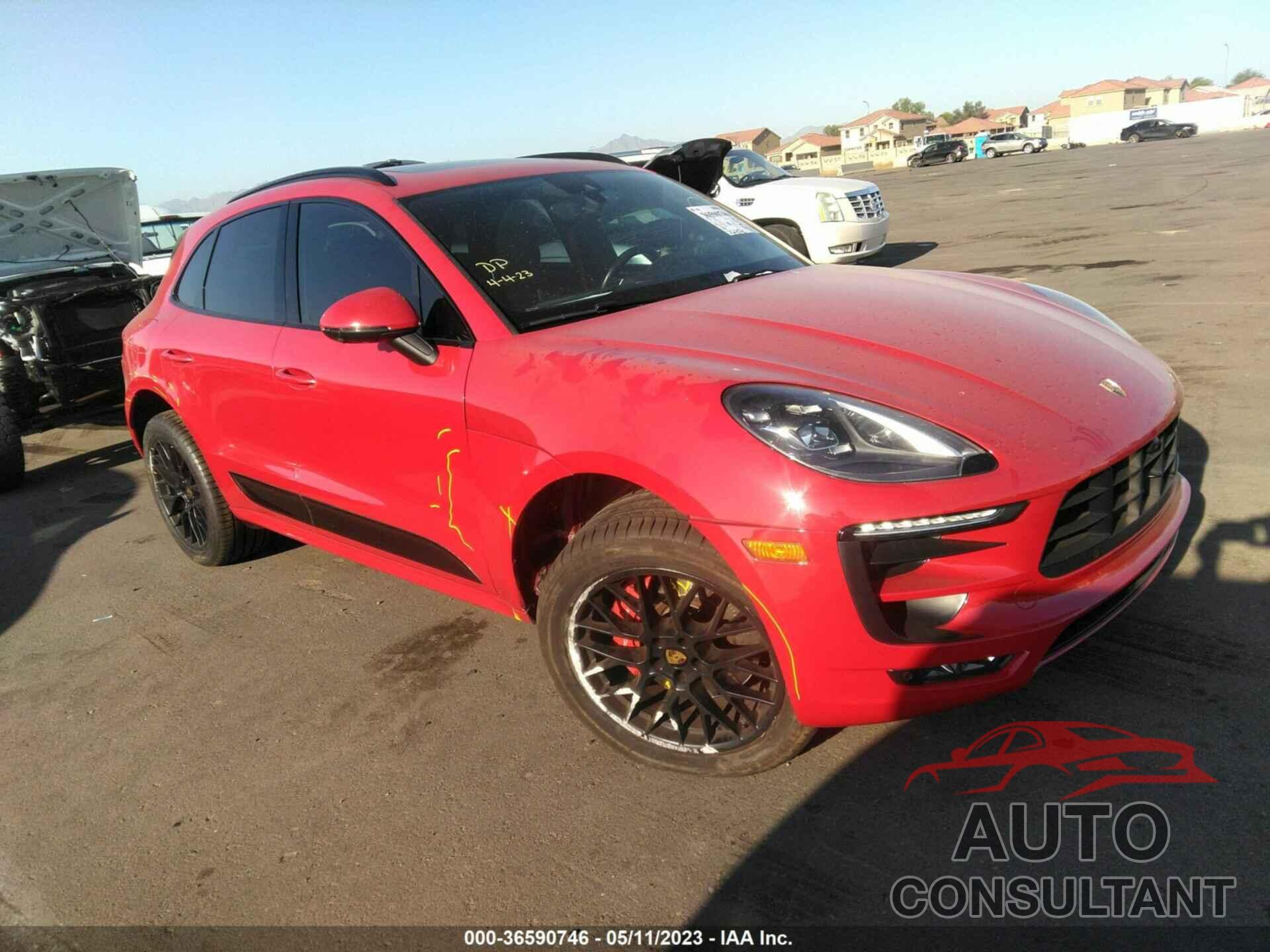 PORSCHE MACAN 2017 - WP1AG2A54HLB51907