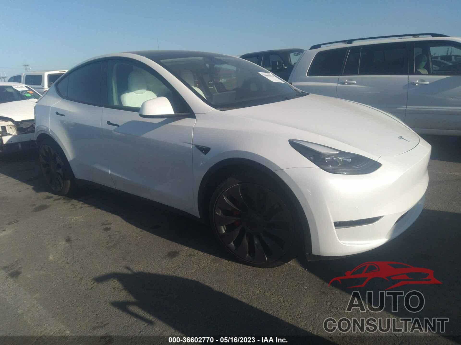 TESLA MODEL Y 2022 - 7SAYGDEF9NF389512