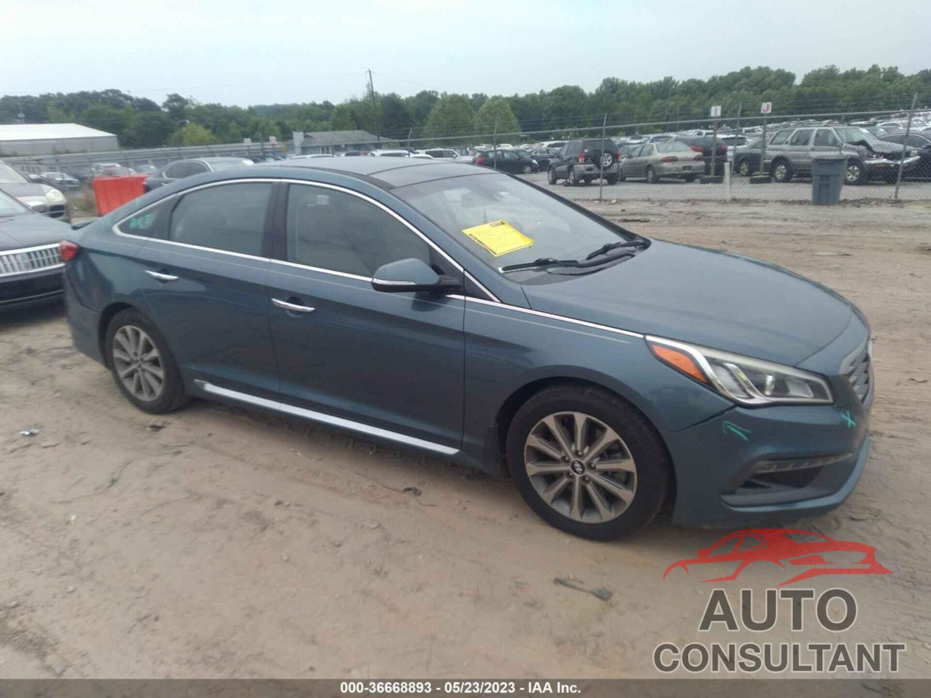 HYUNDAI SONATA 2016 - 5NPE34AF7GH317150