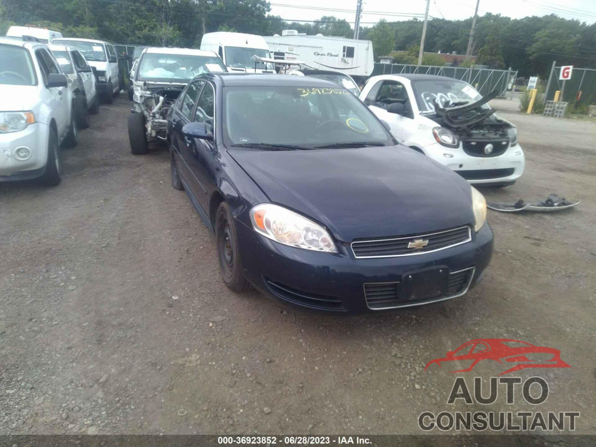 CHEVROLET IMPALA 2010 - 2G1WA5EN2A1157939