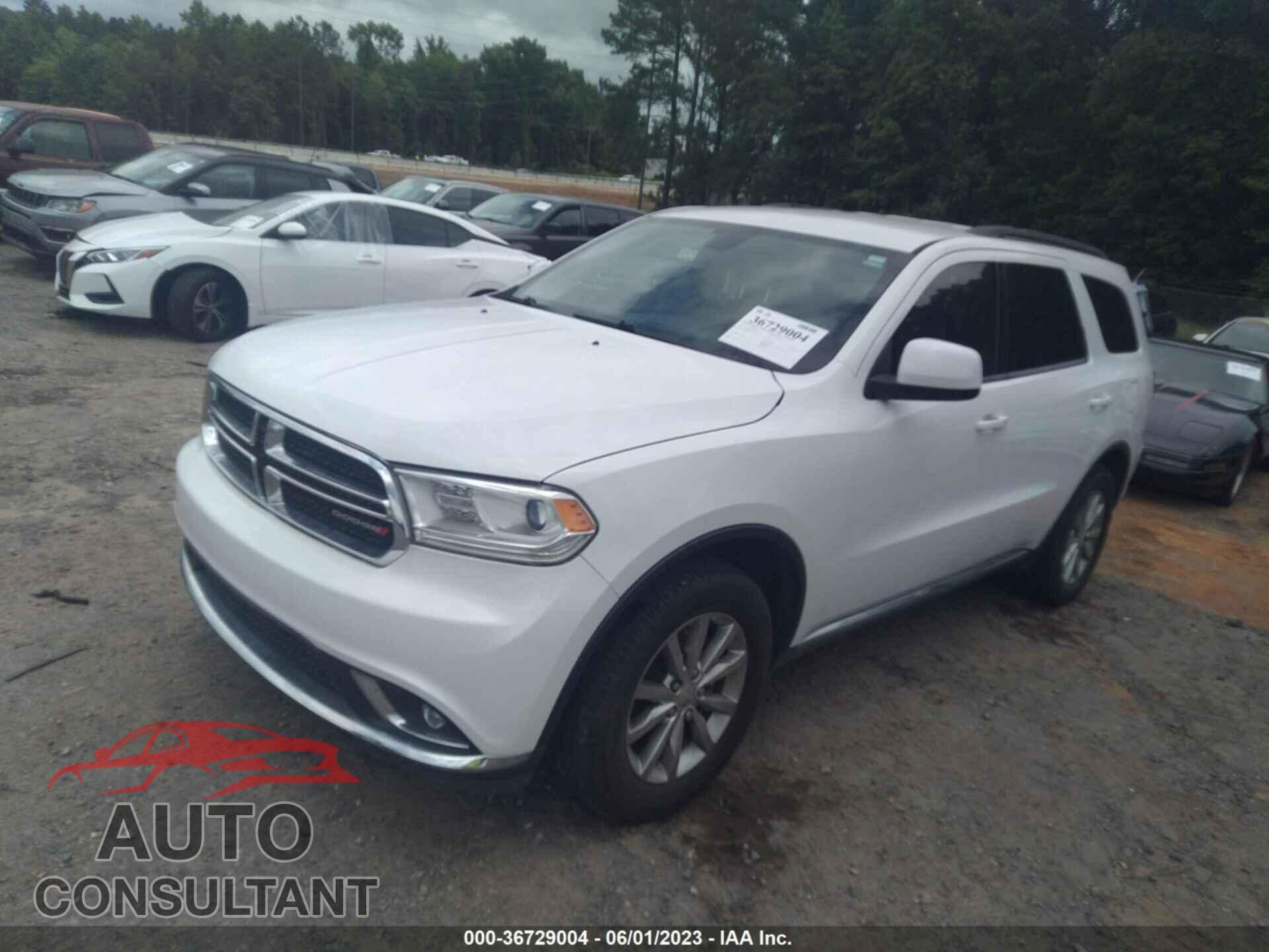 DODGE DURANGO 2017 - 1C4RDHAGXHC737013
