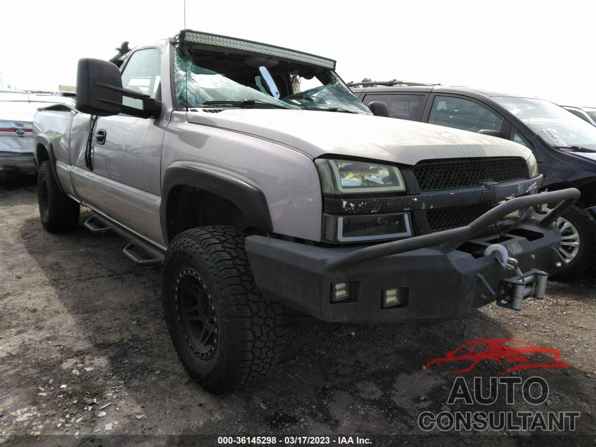 CHEVROLET SILVERADO 1500 2005 - 2GCEK19BX51230330