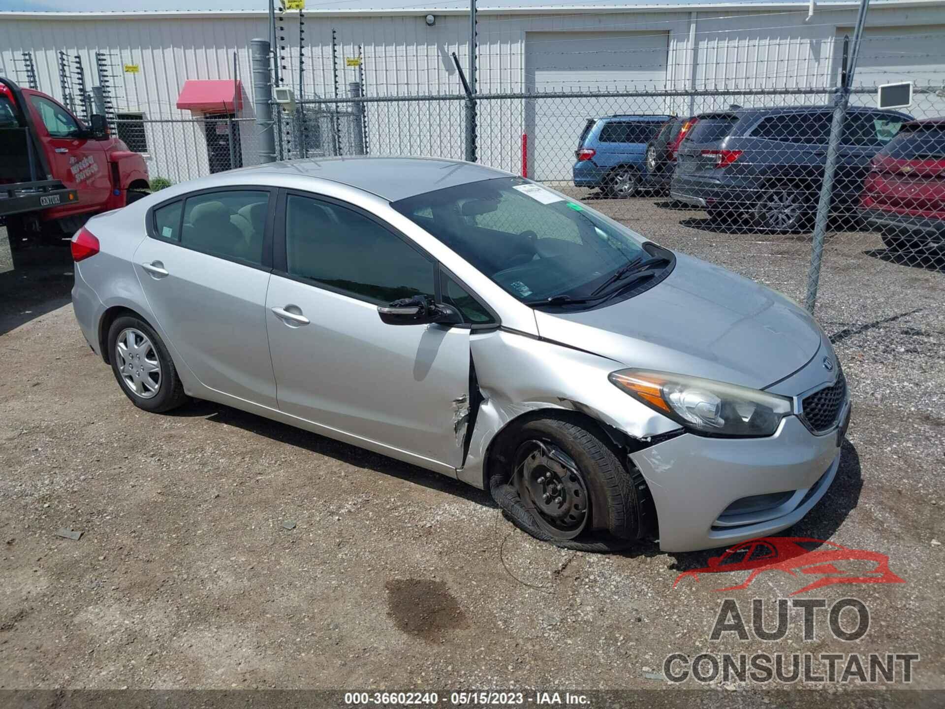 KIA FORTE 2015 - KNAFX4A68F5280209