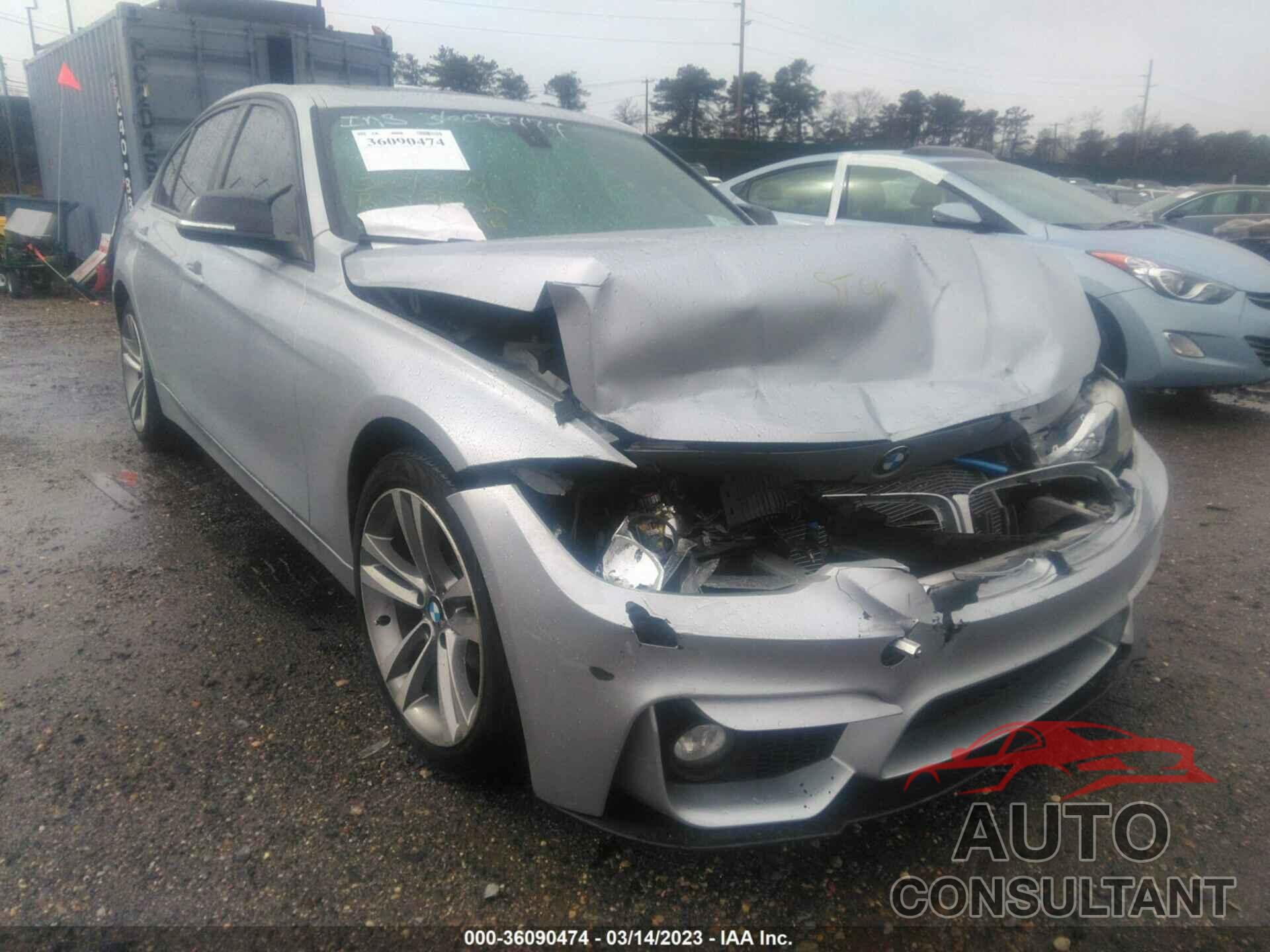 BMW 3 SERIES 2013 - WBA3B5G54DNS00262