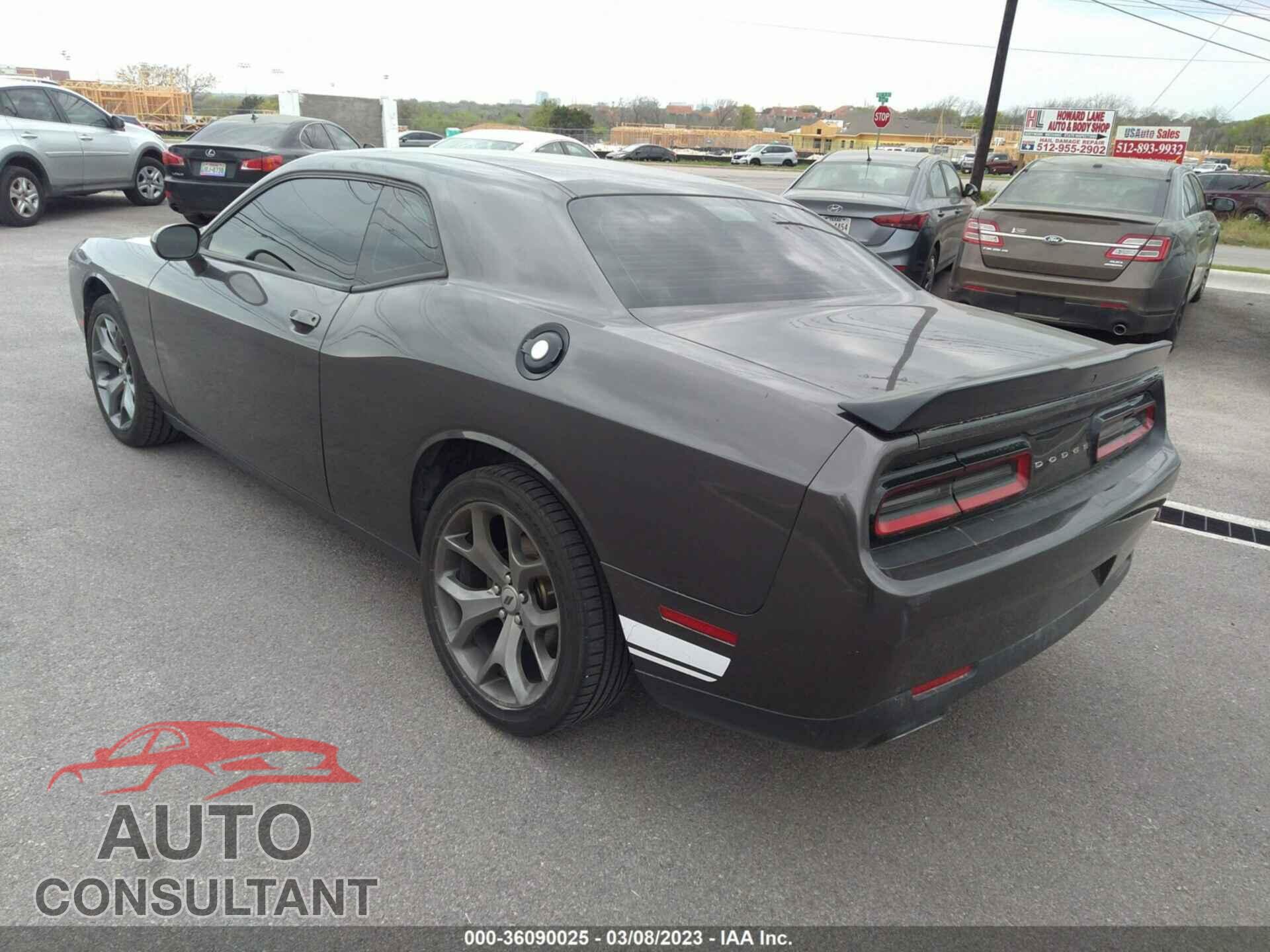 DODGE CHALLENGER 2017 - 2C3CDZAG6HH540739
