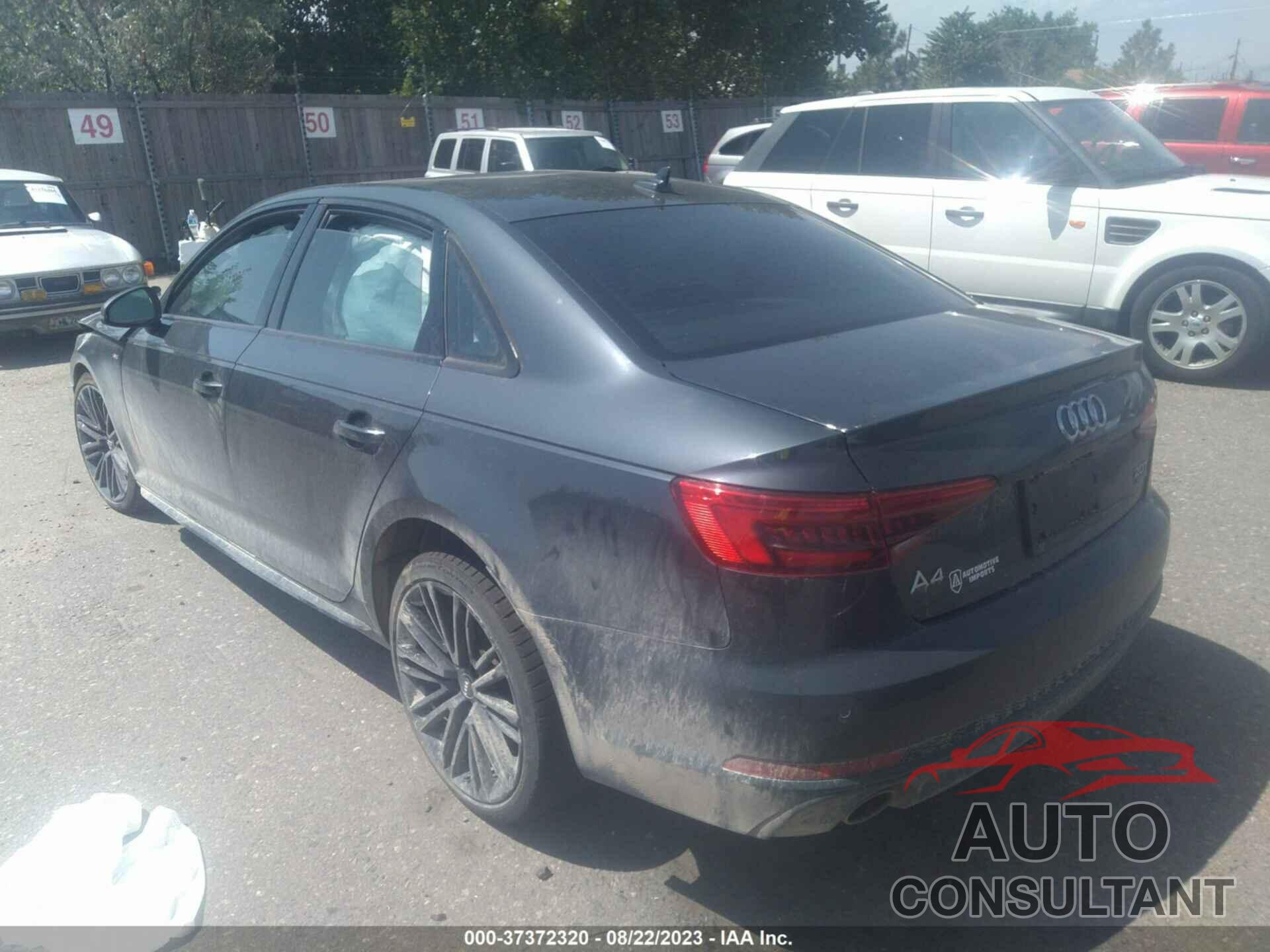 AUDI A4 2017 - WAUENAF45HN063985