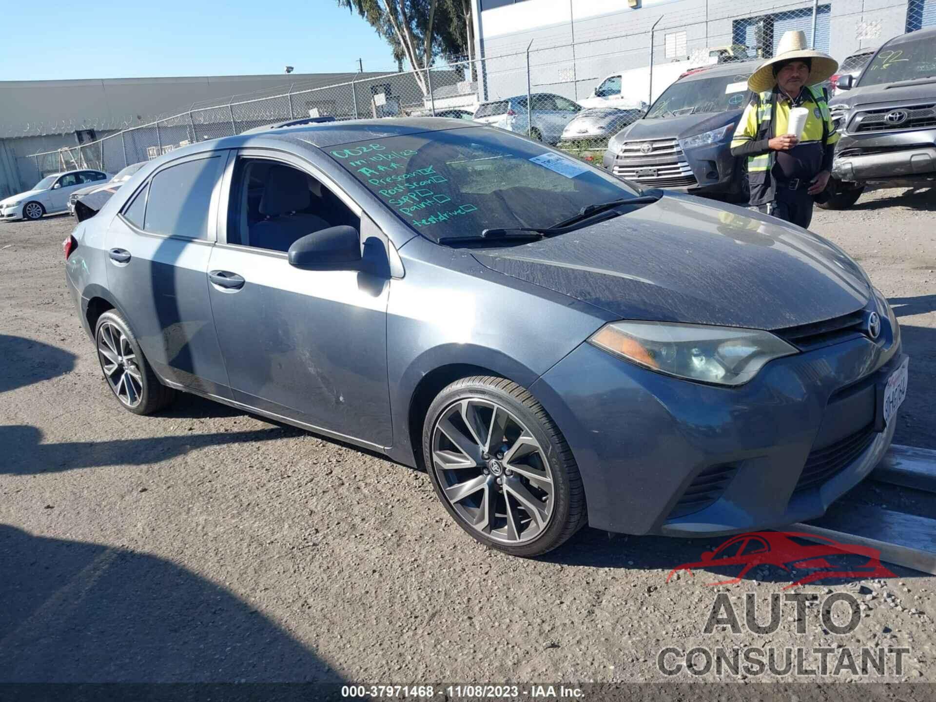 TOYOTA COROLLA 2016 - 5YFBURHE4GP463096