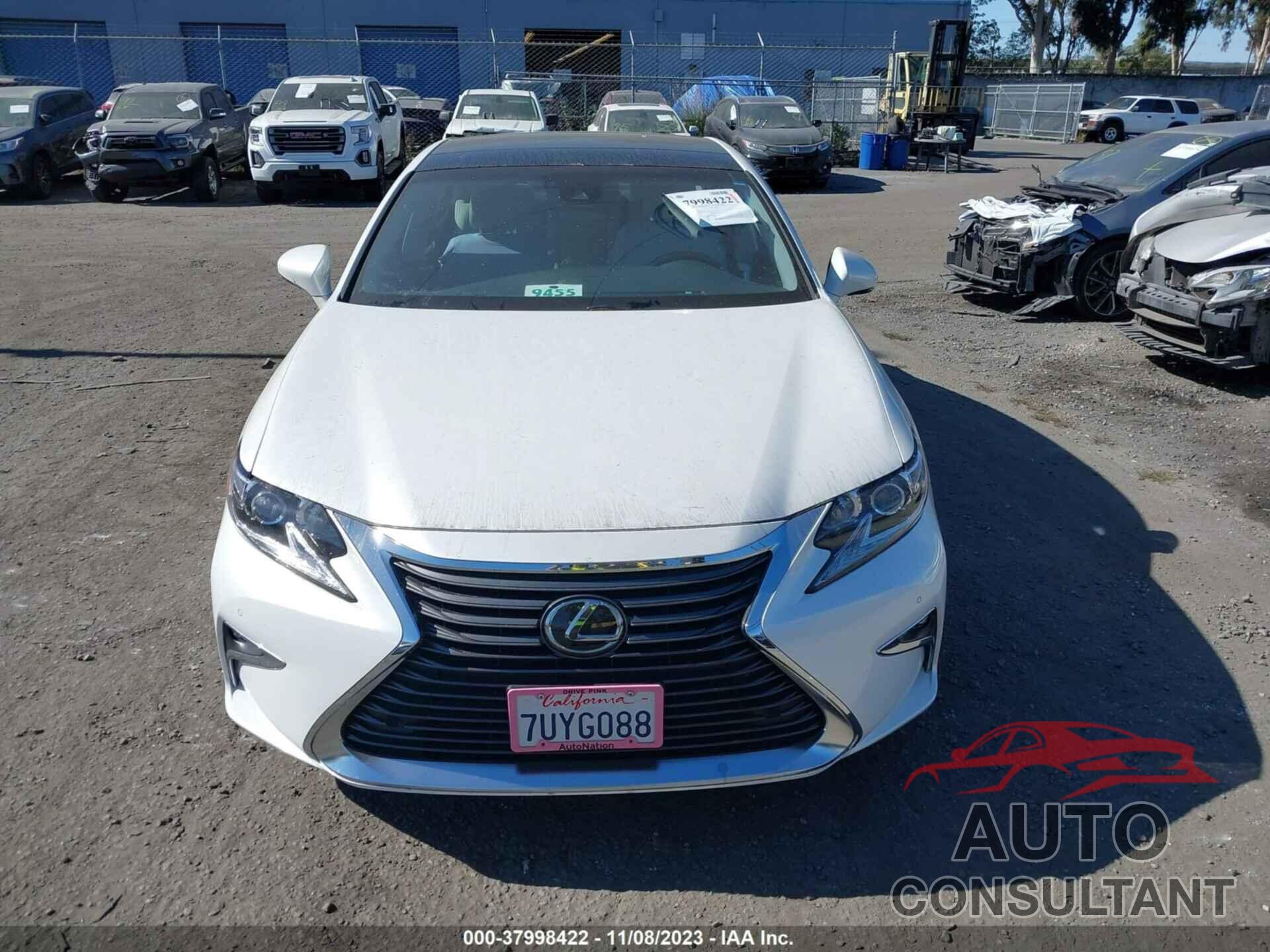 LEXUS ES 350 2016 - JTHBK1GG9G2246294