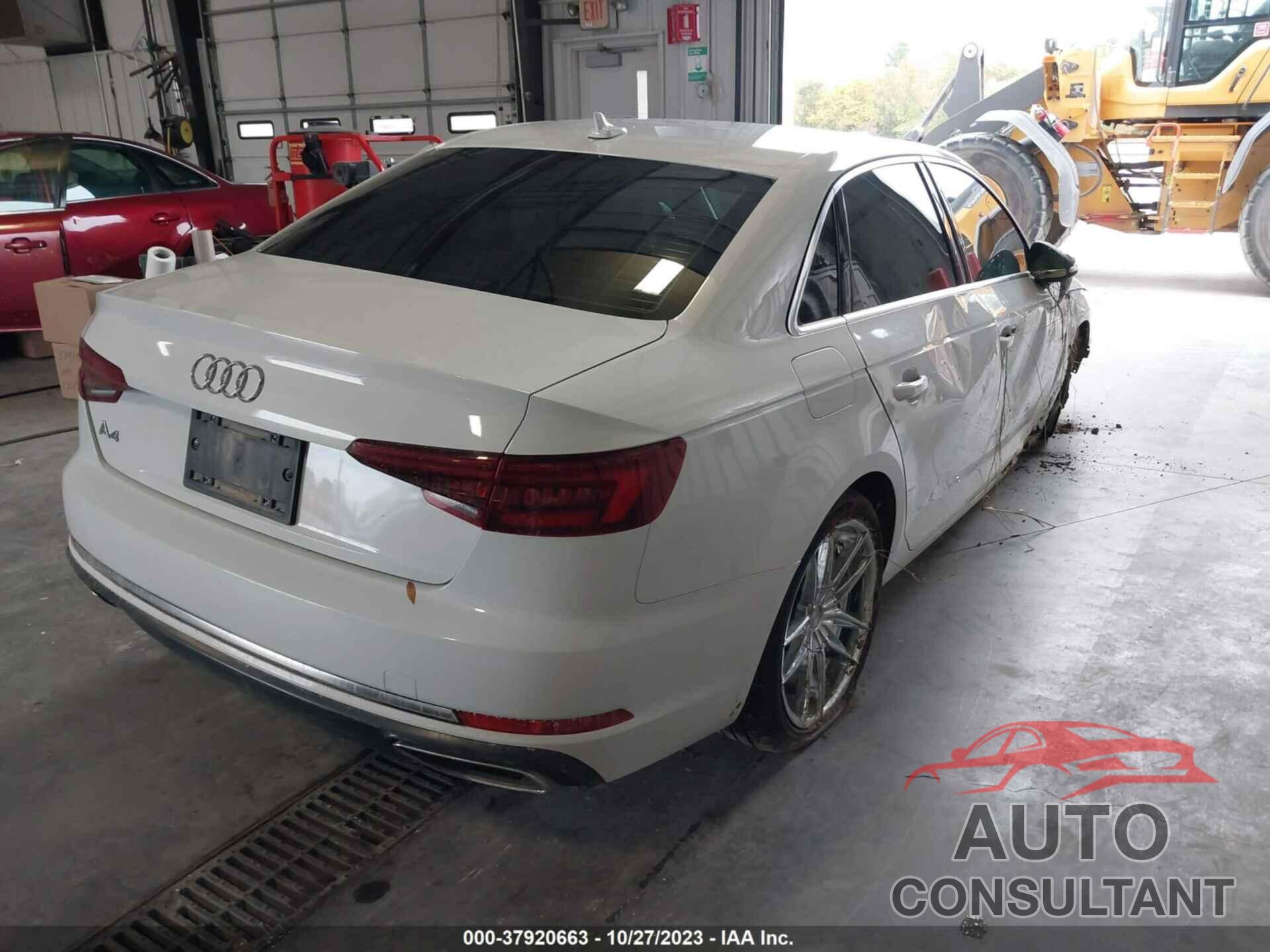 AUDI A4 2019 - WAUGMAF44KA043530