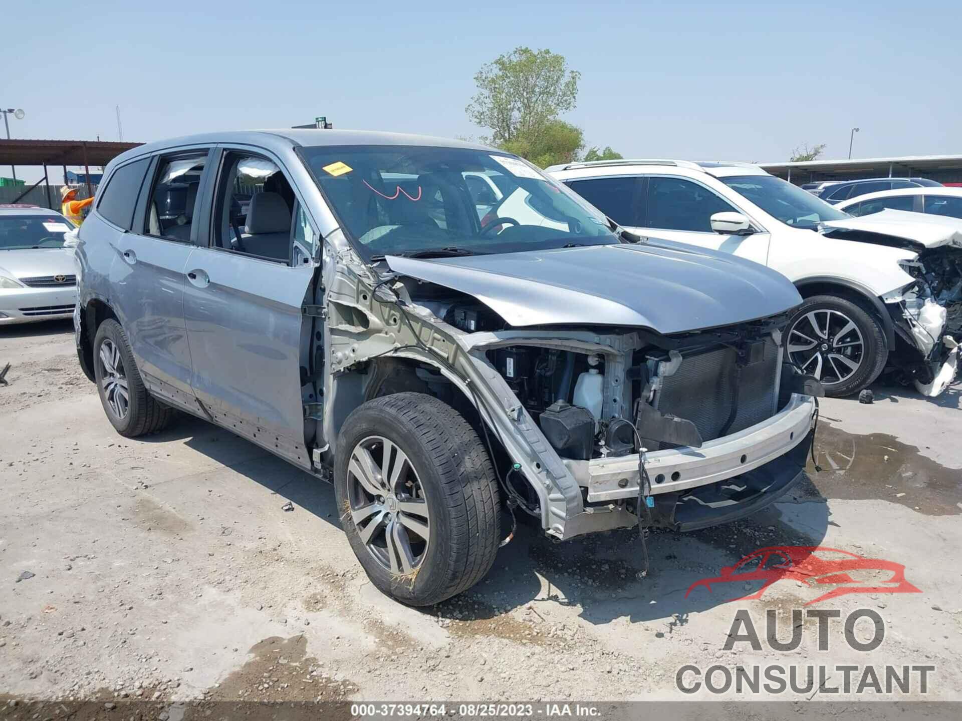 HONDA PILOT 2017 - 5FNYF6H44HB012144