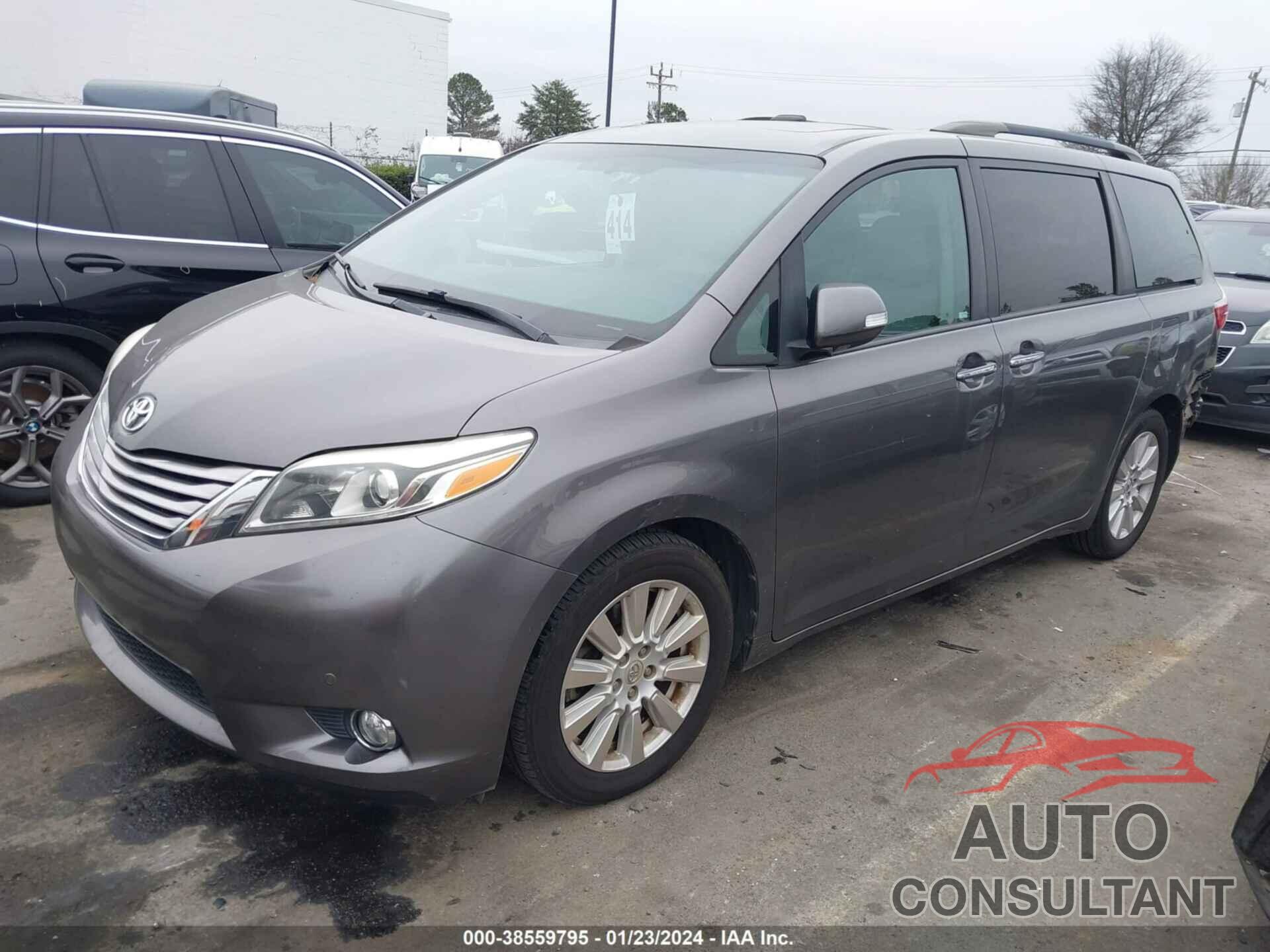 TOYOTA SIENNA 2017 - 5TDYZ3DC6HS848231