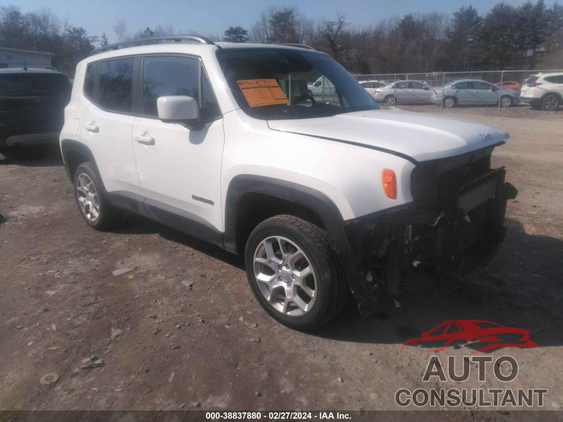 JEEP RENEGADE 2016 - ZACCJBBT4GPD25249