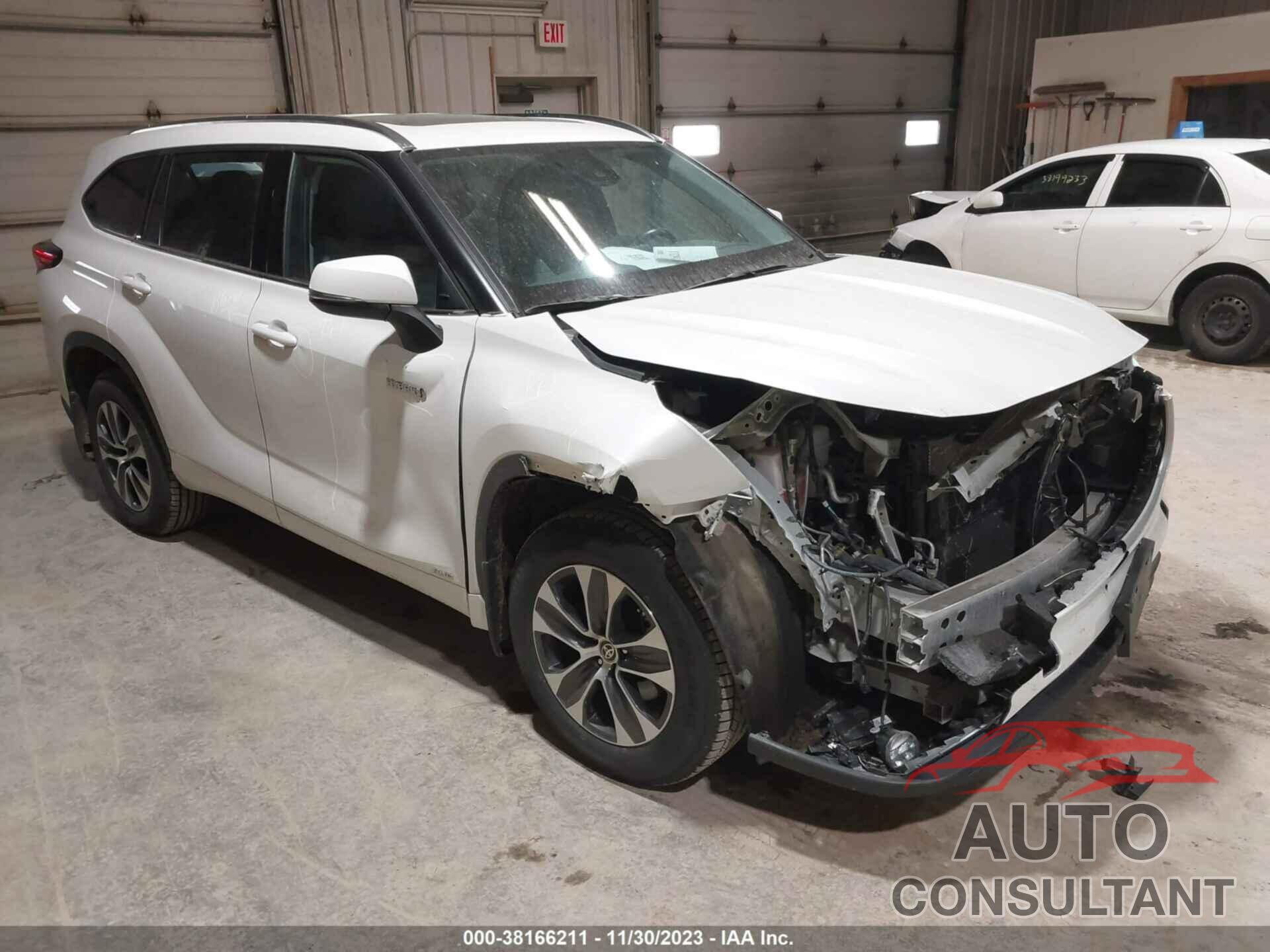 TOYOTA HIGHLANDER 2021 - 5TDHBRCH3MS516844