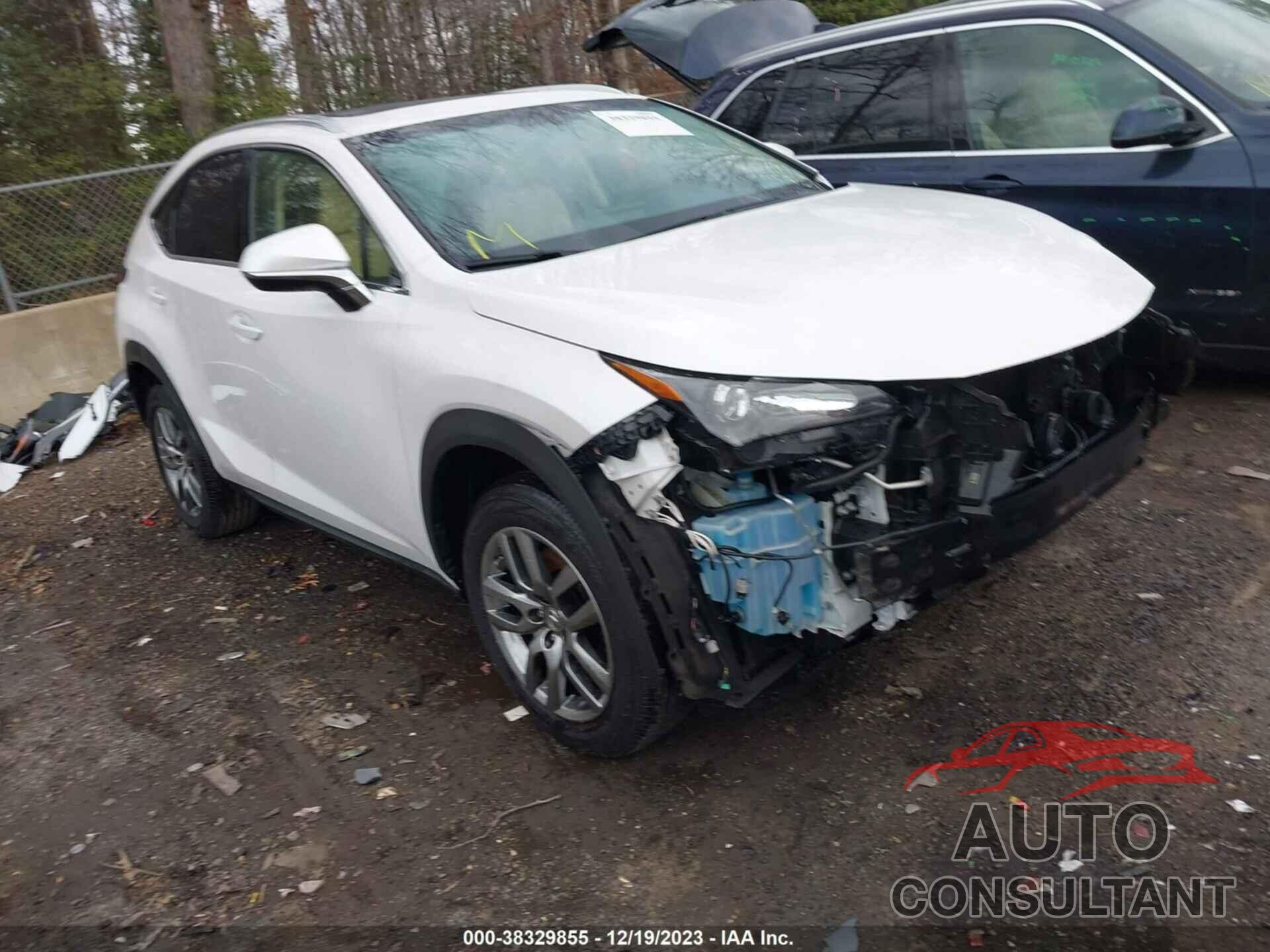 LEXUS NX 200T 2016 - JTJBARBZ1G2088395