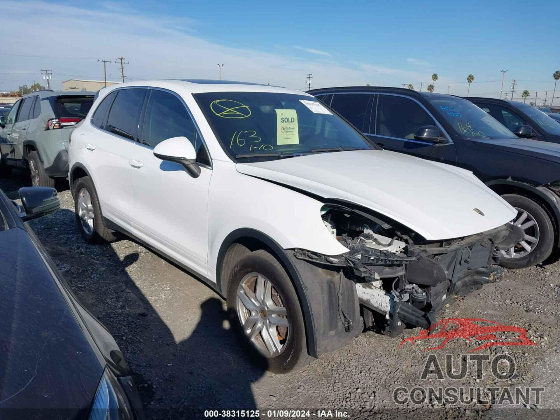 PORSCHE CAYENNE 2016 - WP1AA2A22GLA05494